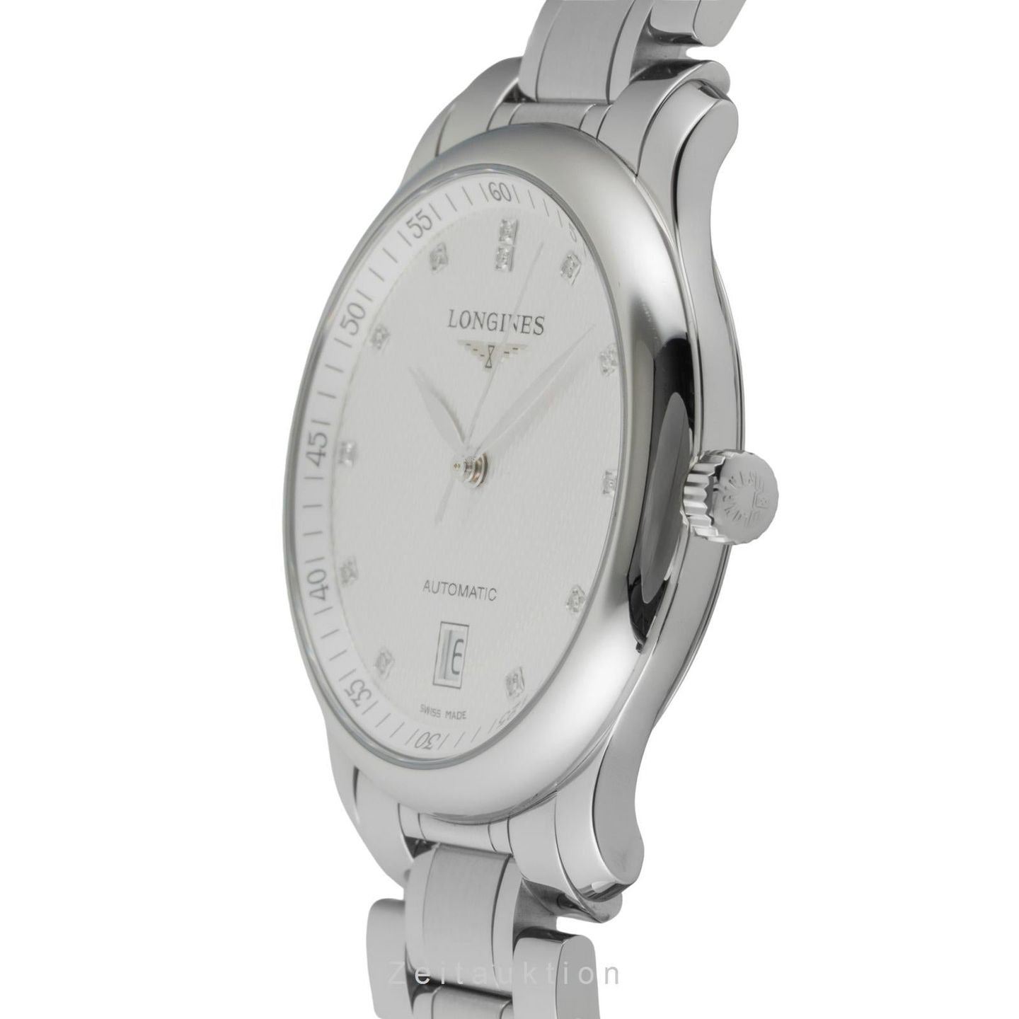 Longines Master Collection L2.628.4.77.6 (Onbekend (willekeurig serienummer)) - Wit wijzerplaat 39mm Staal (5/8)