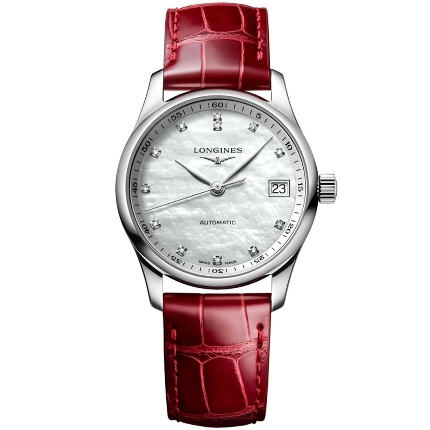 Longines Master Collection L2.357.4.87.2 (2024) - Pearl dial 34 mm Steel case (1/1)