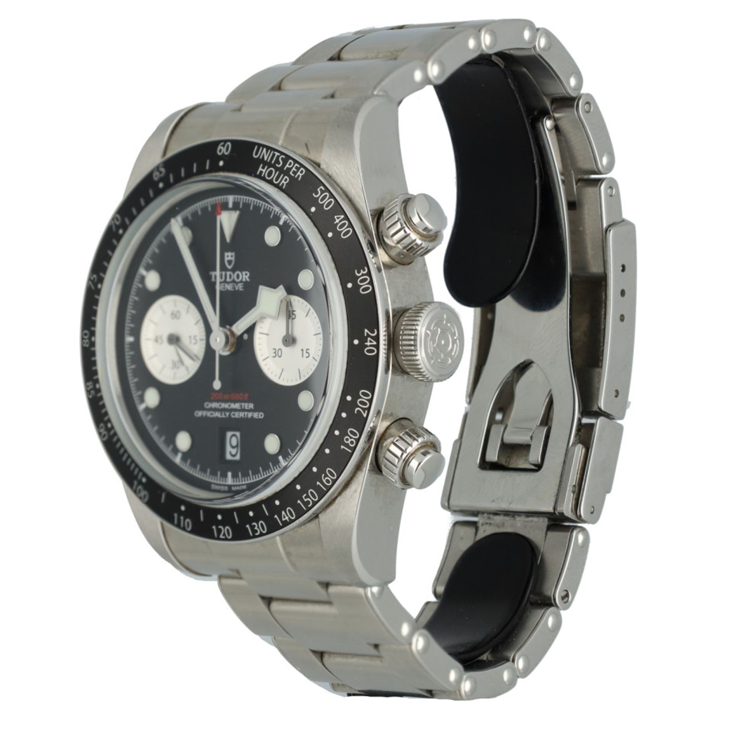 Tudor Black Bay Chrono 79360N (2023) - Zwart wijzerplaat 41mm Staal (3/7)