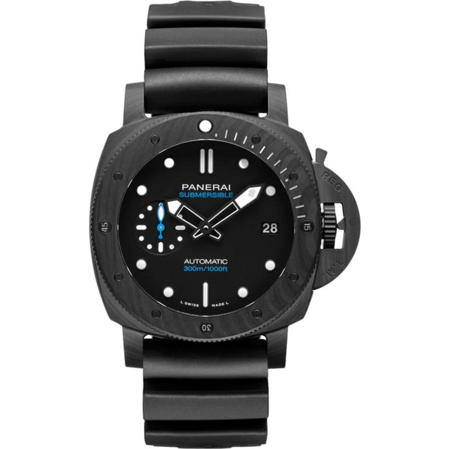 Panerai Luminor Submersible PAM02231 (2024) - Black dial 42 mm Carbon case (1/1)