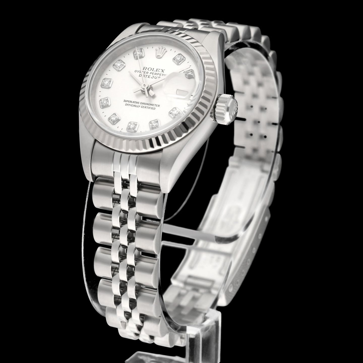 Rolex Lady-Datejust 79174 (2000) - 26 mm Steel case (5/8)