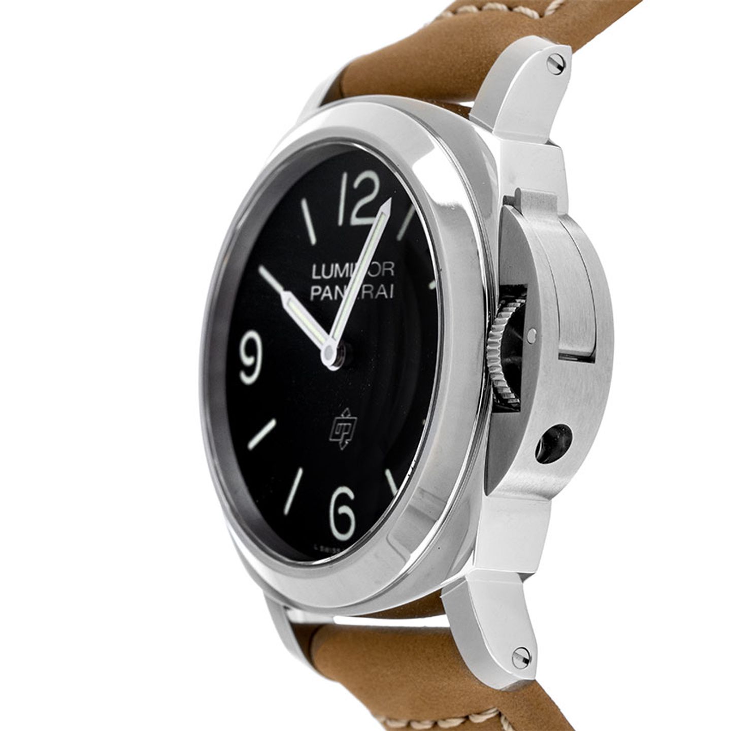 Panerai Luminor Base Logo PAM01086 (2025) - Zwart wijzerplaat 44mm Staal (3/6)