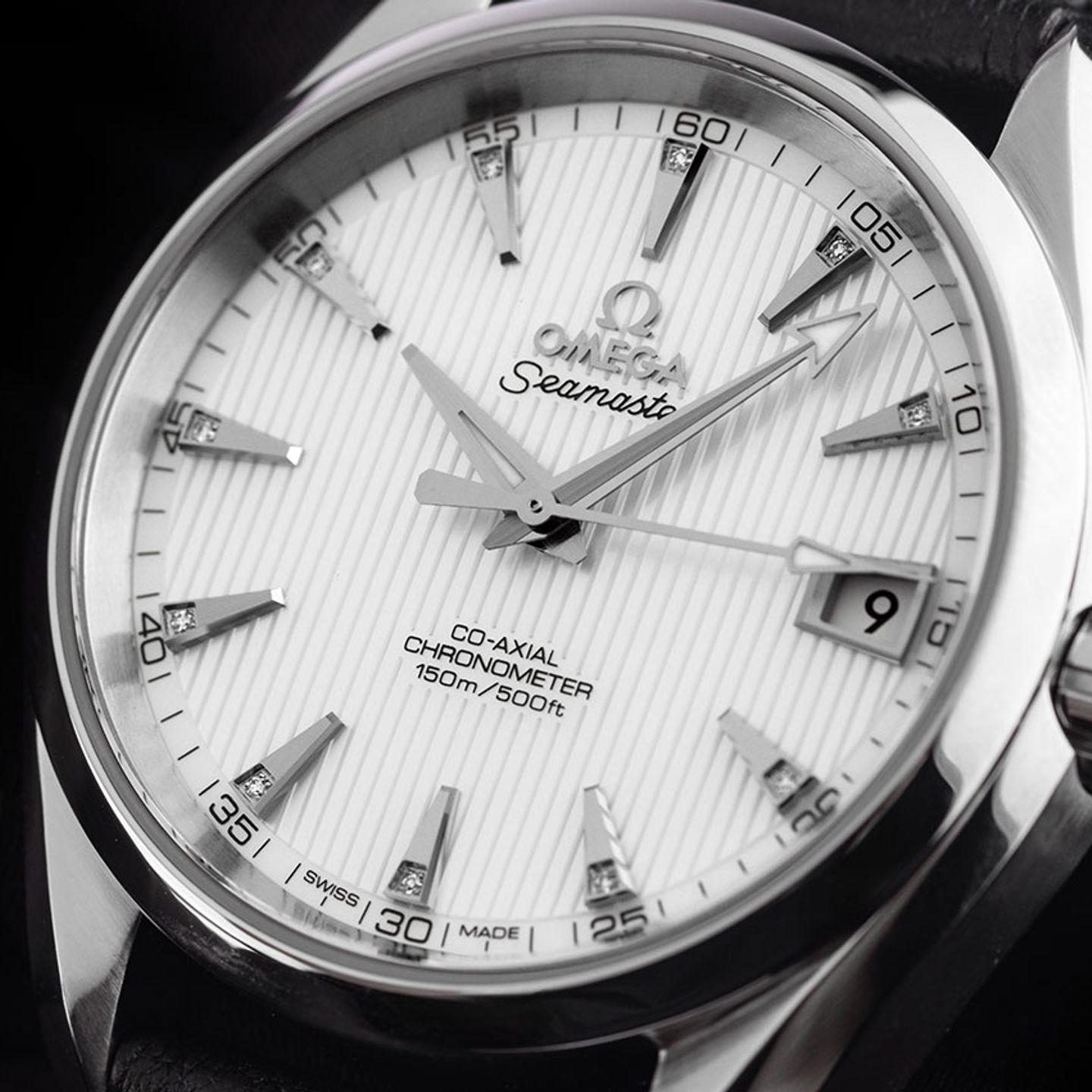 Omega Seamaster Aqua Terra 231.10.39.21.55.001 (2014) - Pearl dial 39 mm Steel case (3/7)