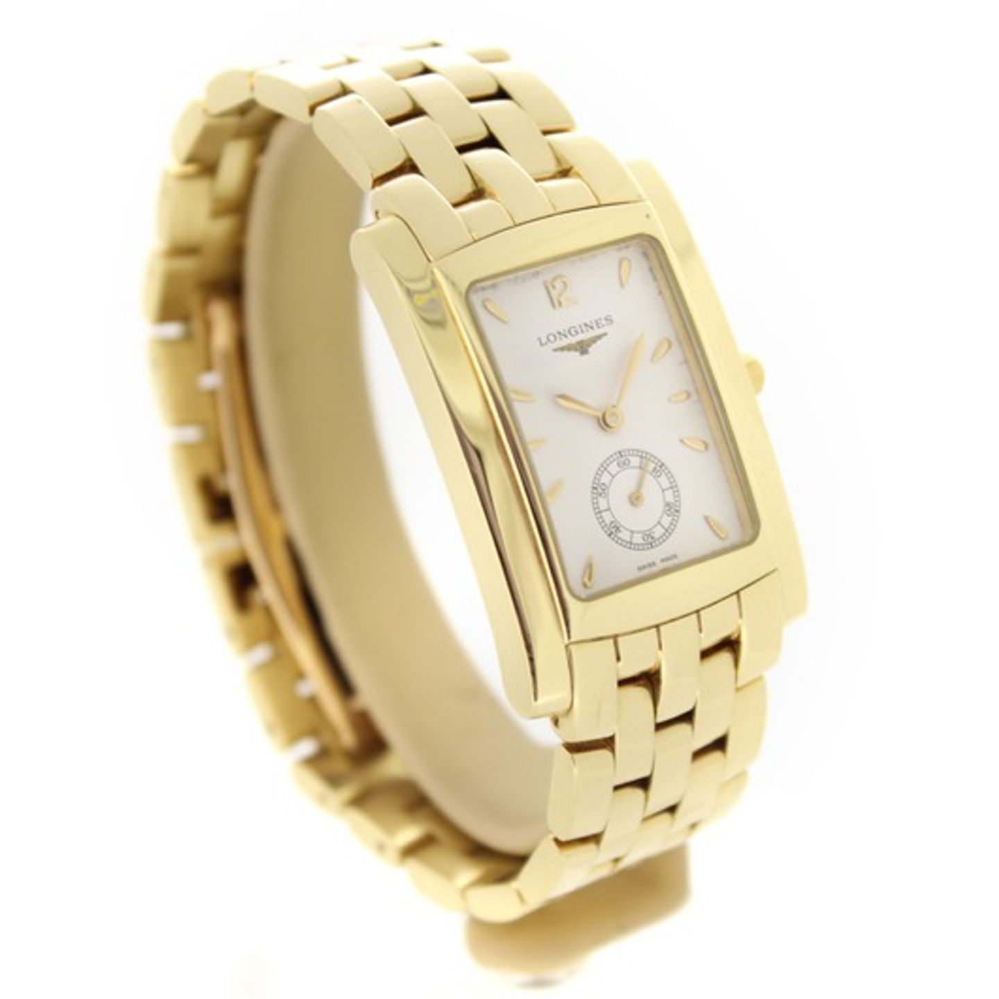 Longines DolceVita L5.655.6.16.6 (Unknown (random serial)) - White dial 33 mm Yellow Gold case (6/6)