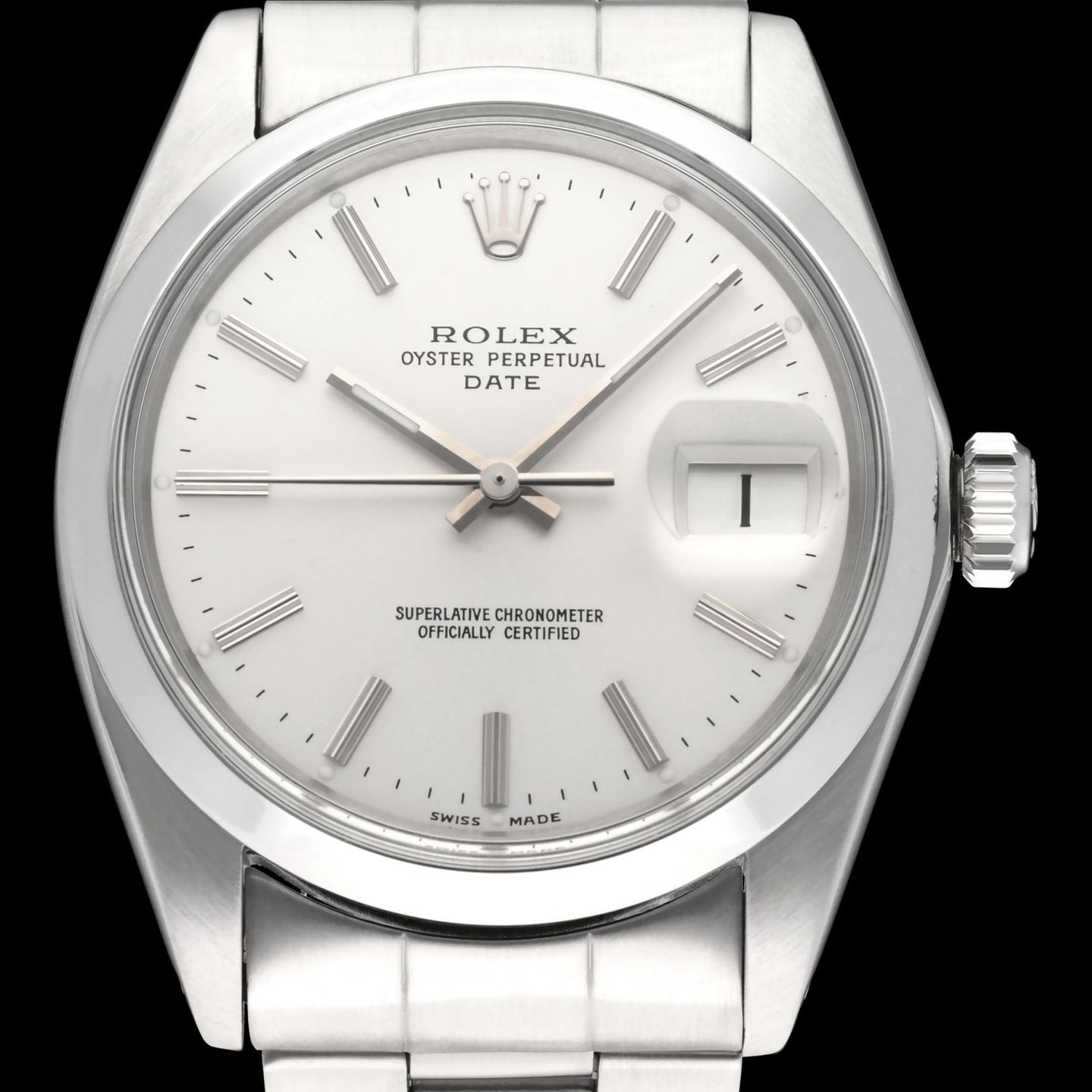 Rolex Oyster Perpetual Date 1500 (1974) - 34 mm Steel case (1/7)