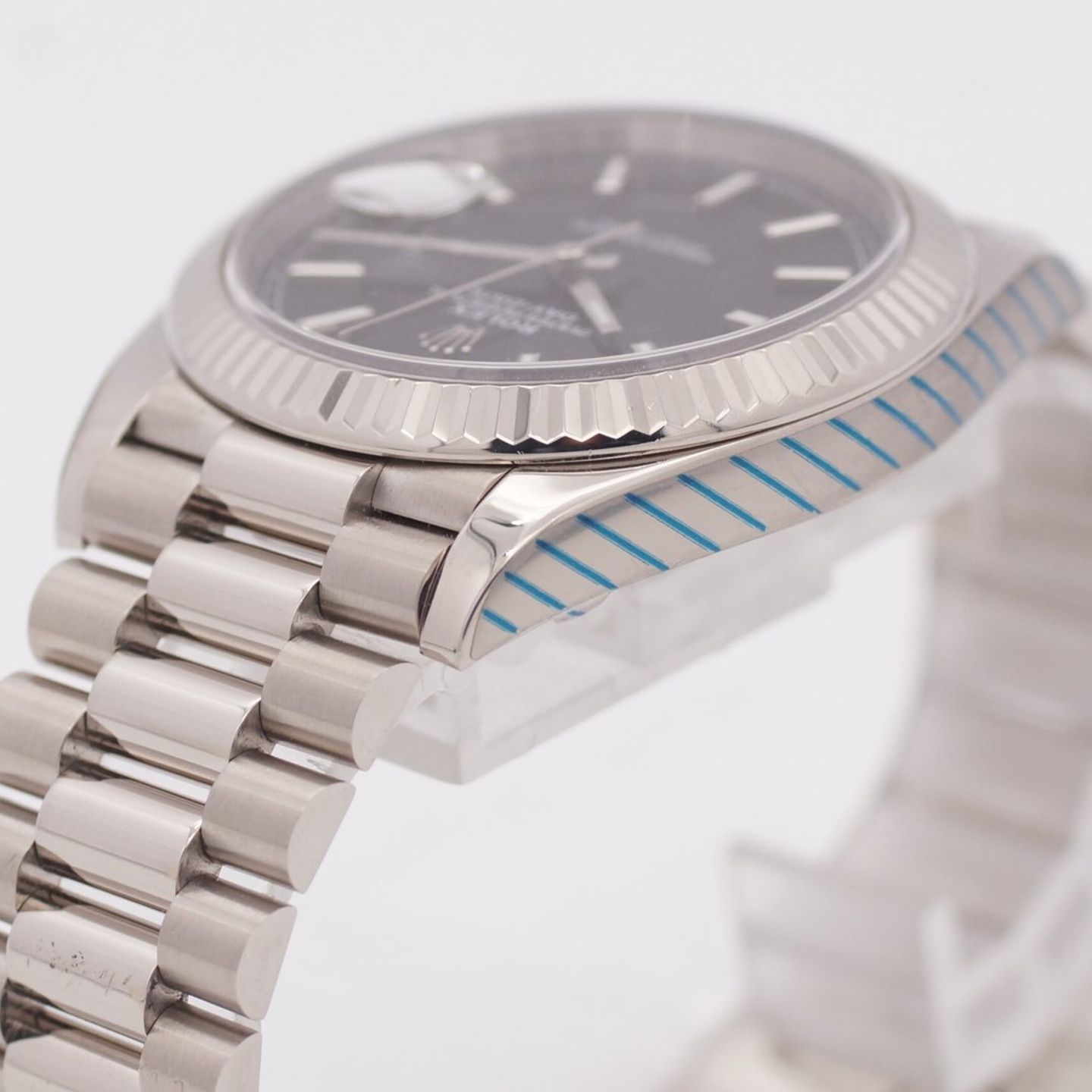 Rolex Day-Date 40 228239 (2018) - Black dial 40 mm White Gold case (8/8)