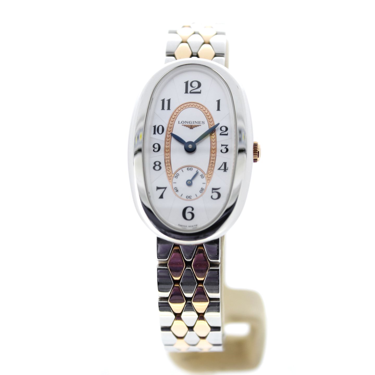 Longines Symphonette L2.306.5.83.7 (2025) - Parelmoer wijzerplaat 34mm Staal (4/6)