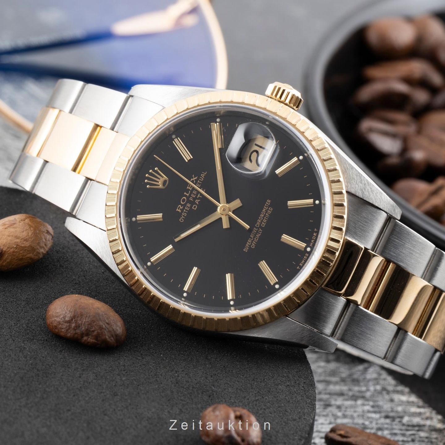Rolex Oyster Perpetual Date 15223 - (2/8)