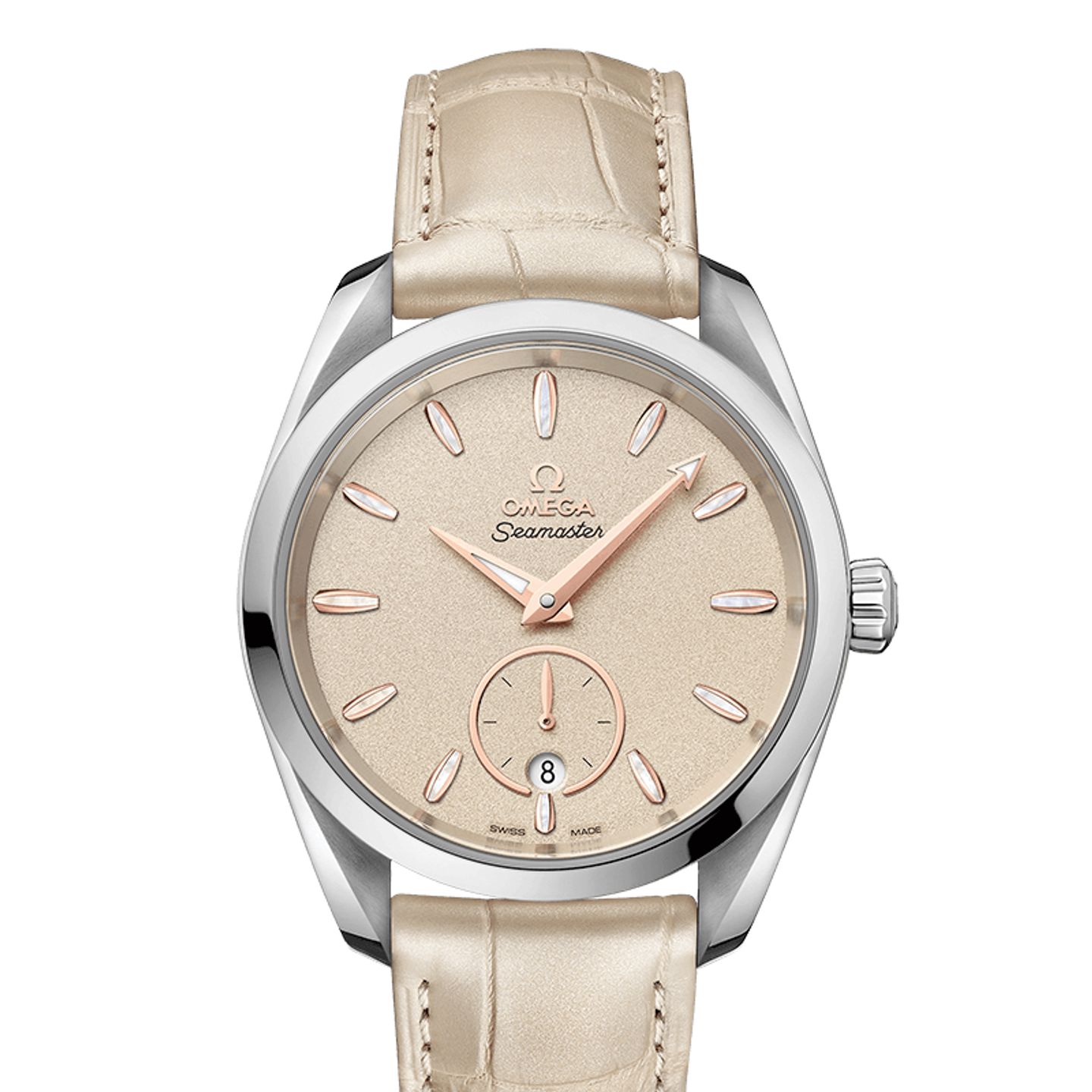 Omega Seamaster Aqua Terra 220.13.38.20.09.001 (2024) - Champagne dial 38 mm Steel case (1/1)