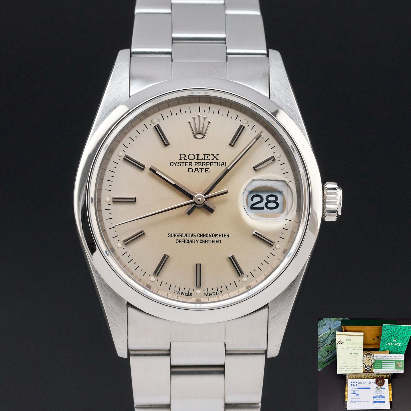 Rolex Oyster Perpetual Date 15200 - (1/8)