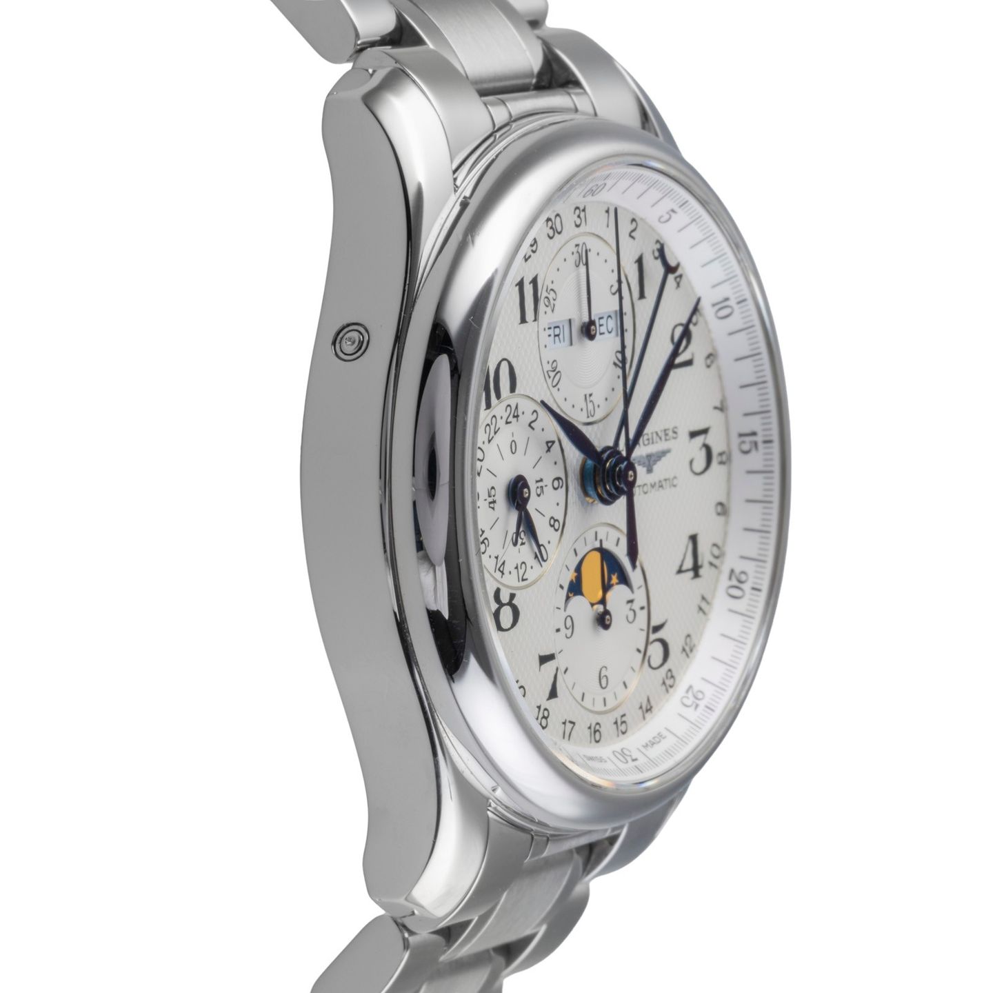 Longines Master Collection L2.673.4.78.6 (Unknown (random serial)) - White dial 40 mm Steel case (7/8)