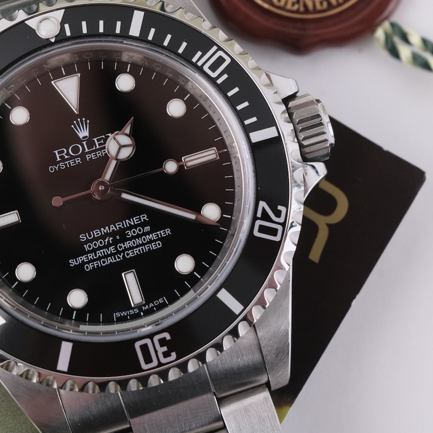 Rolex Submariner No Date 14060M (2019) - Black dial 40 mm Steel case (4/8)