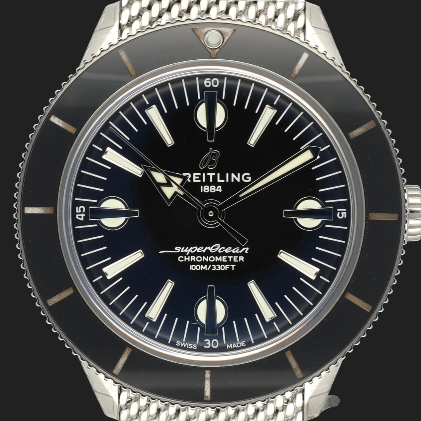 Breitling Superocean Heritage A10370121B1A1 (2024) - Black dial 42 mm Steel case (2/8)