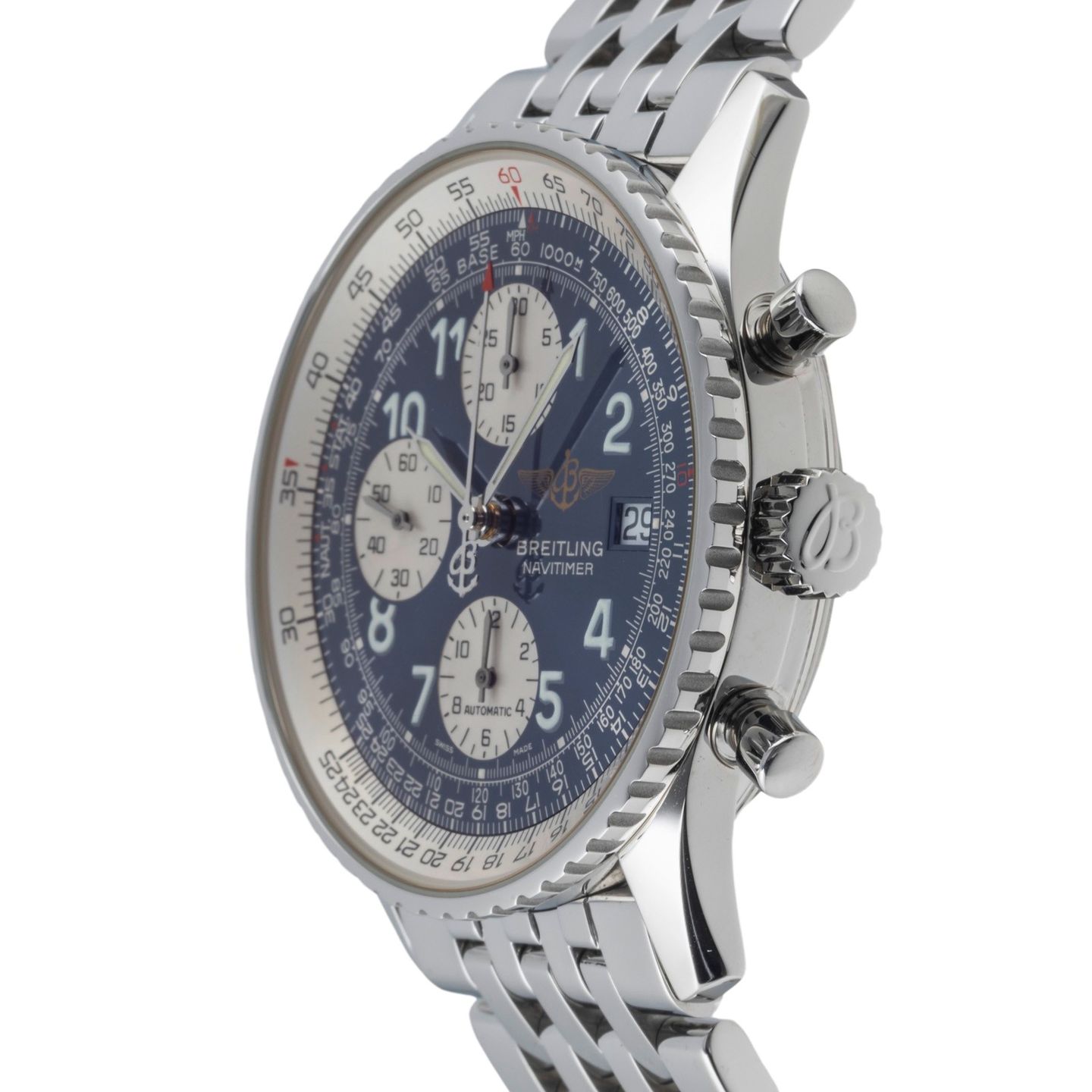 Breitling Old Navitimer A13322 (2000) - 41mm Staal (6/8)