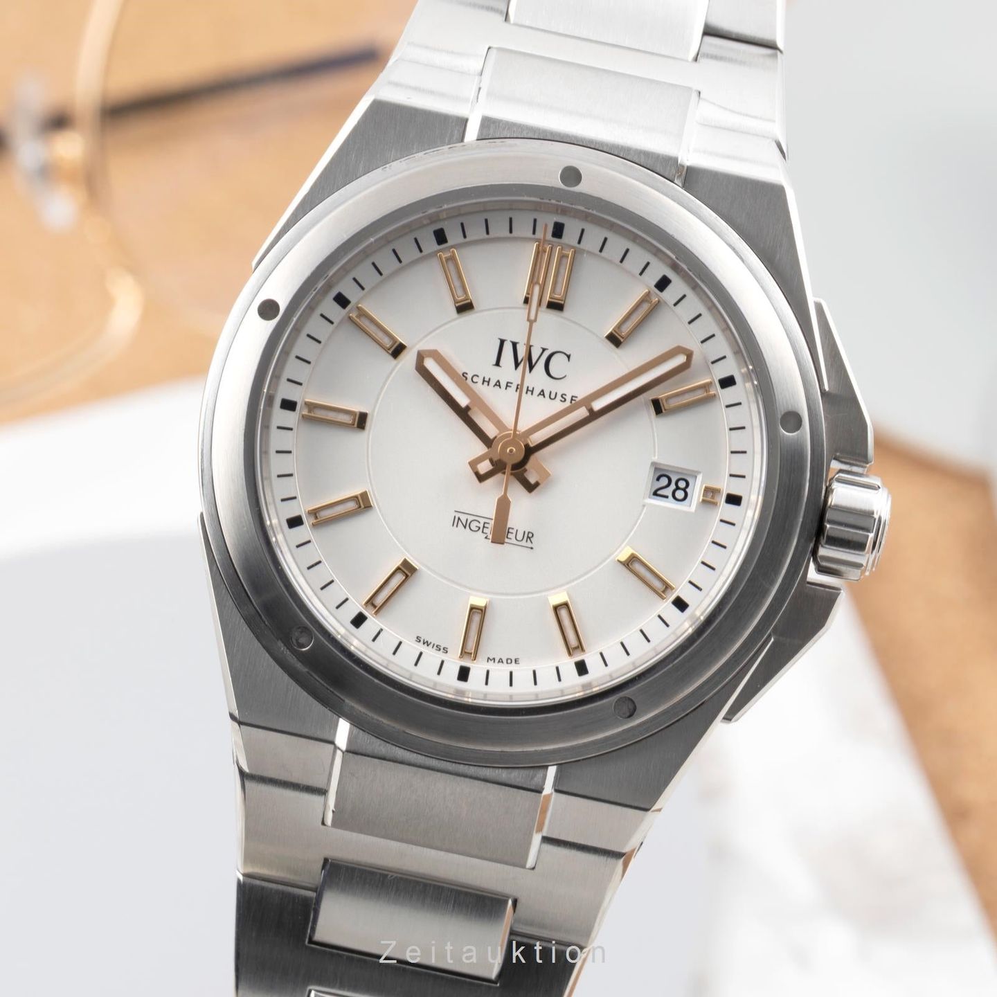 IWC Ingenieur Automatic IW323906 (Onbekend (willekeurig serienummer)) - 40mm Staal (1/8)