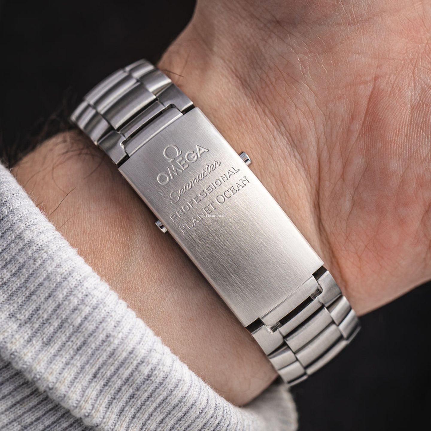 Omega Seamaster Planet Ocean 2201.50.00 (2011) - Zwart wijzerplaat 42mm Staal (7/8)