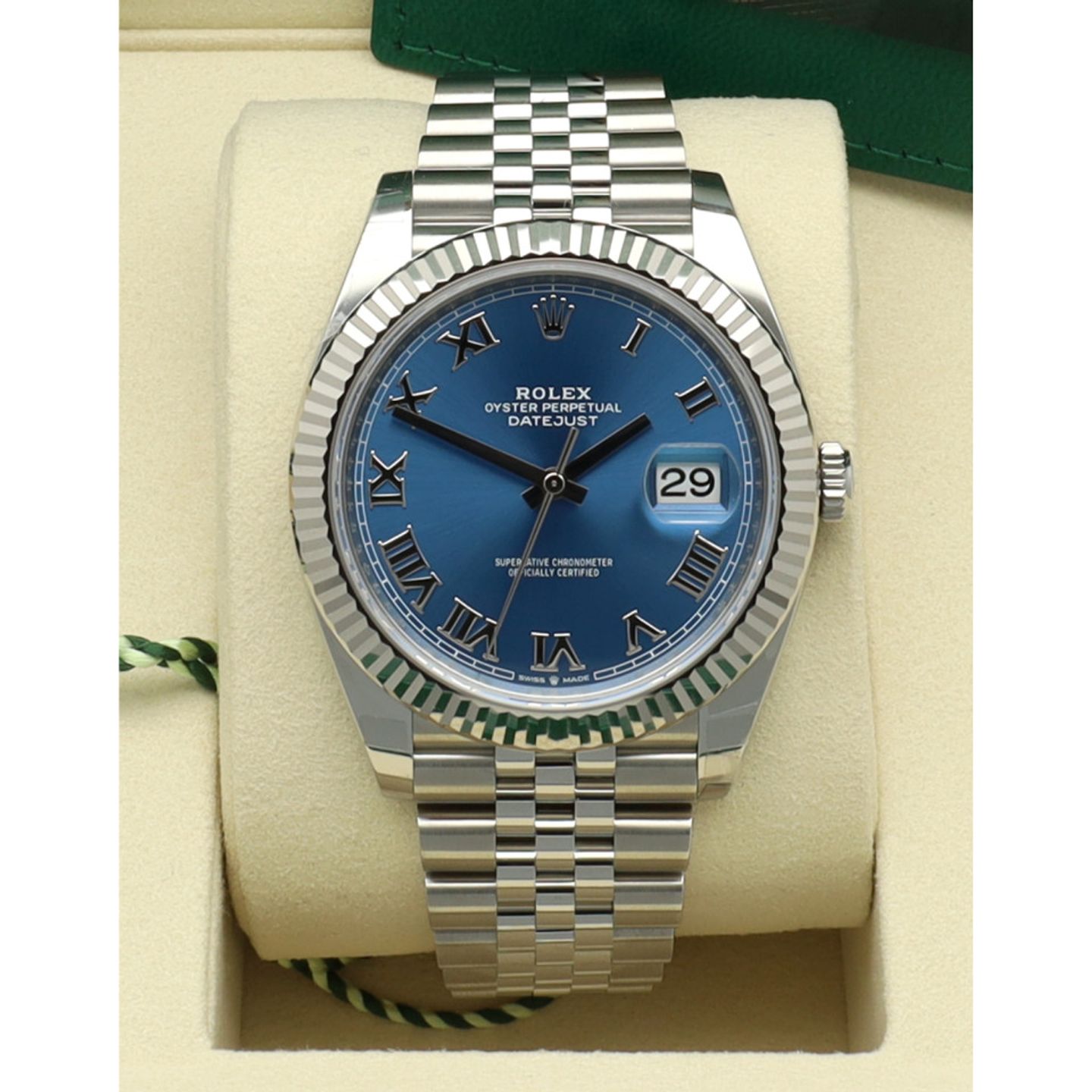 Rolex Datejust 41 126334 (2026) - Blue dial 41 mm Steel case (6/7)