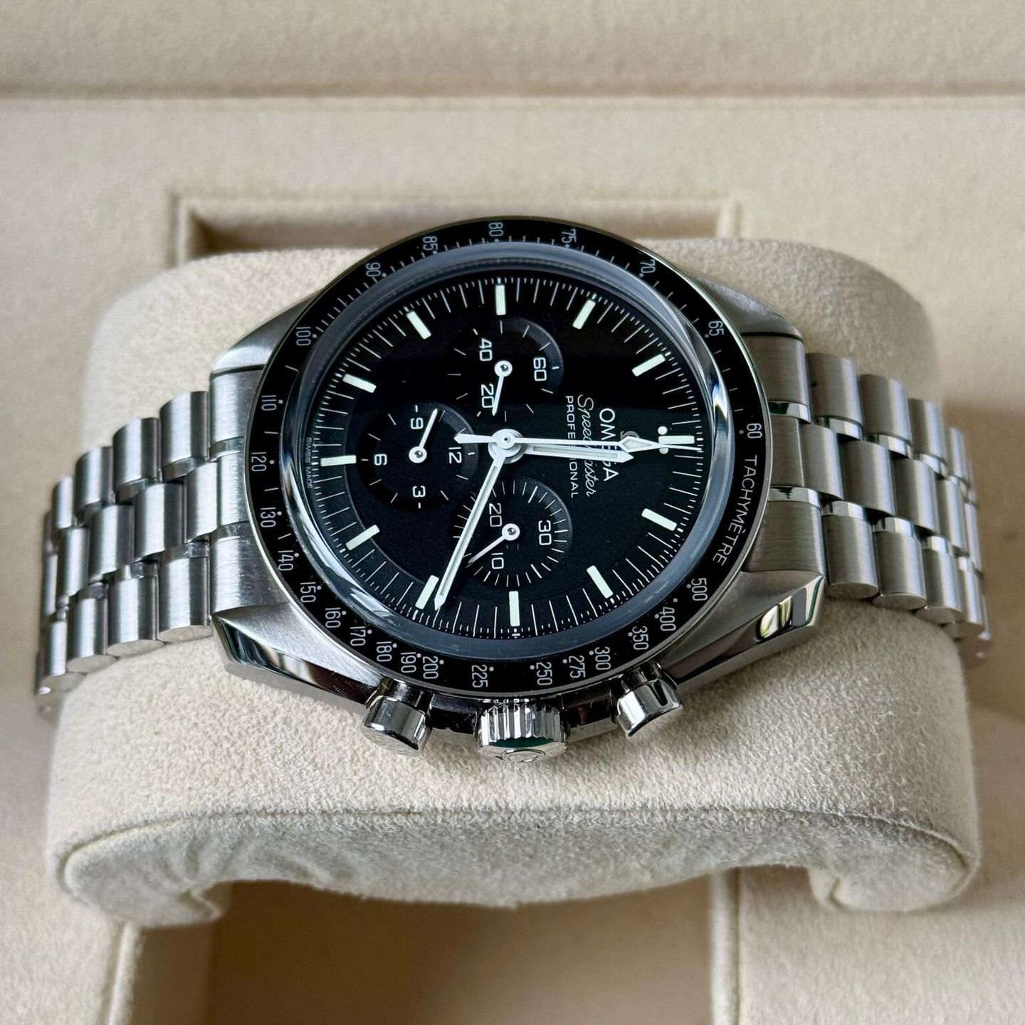 Omega Speedmaster Professional Moonwatch 310.30.42.50.01.002 (2022) - Zwart wijzerplaat 42mm Staal (4/7)