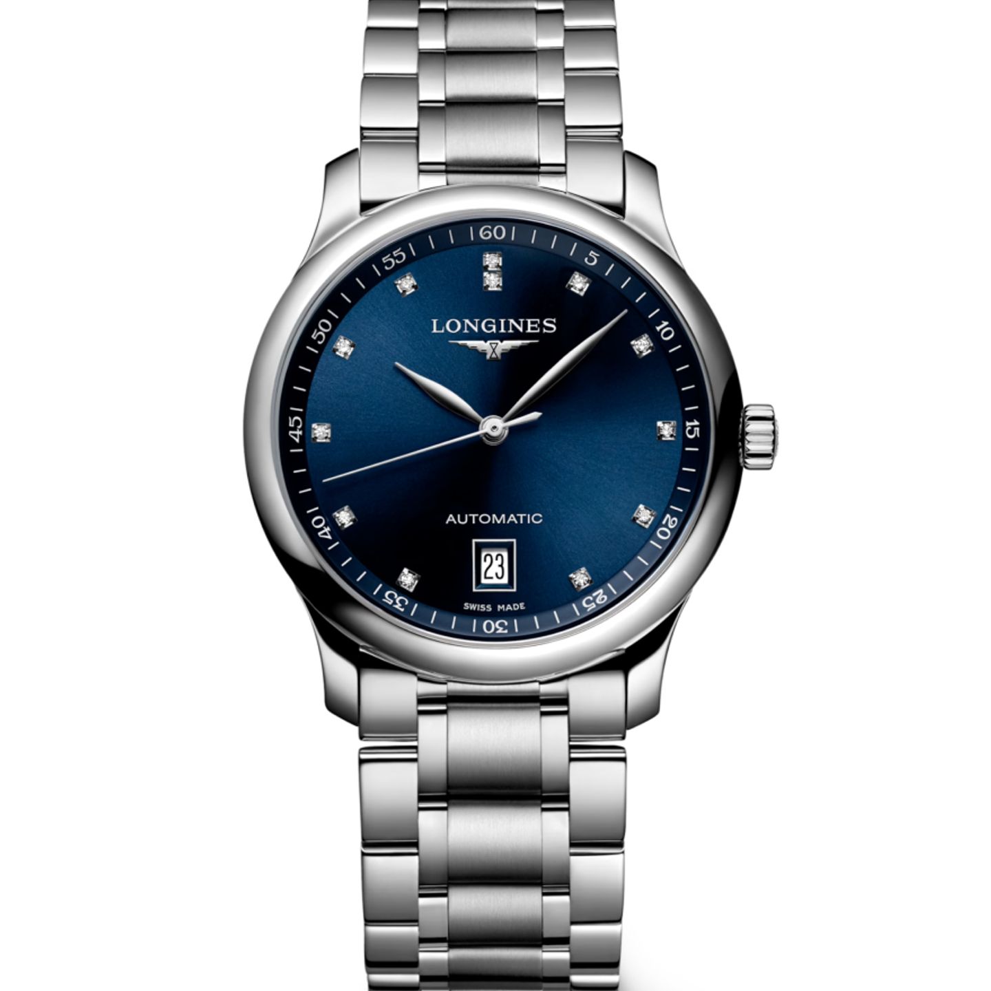 Longines Master Collection L2.628.4.97.6 (2024) - Blauw wijzerplaat 38mm Staal (1/1)