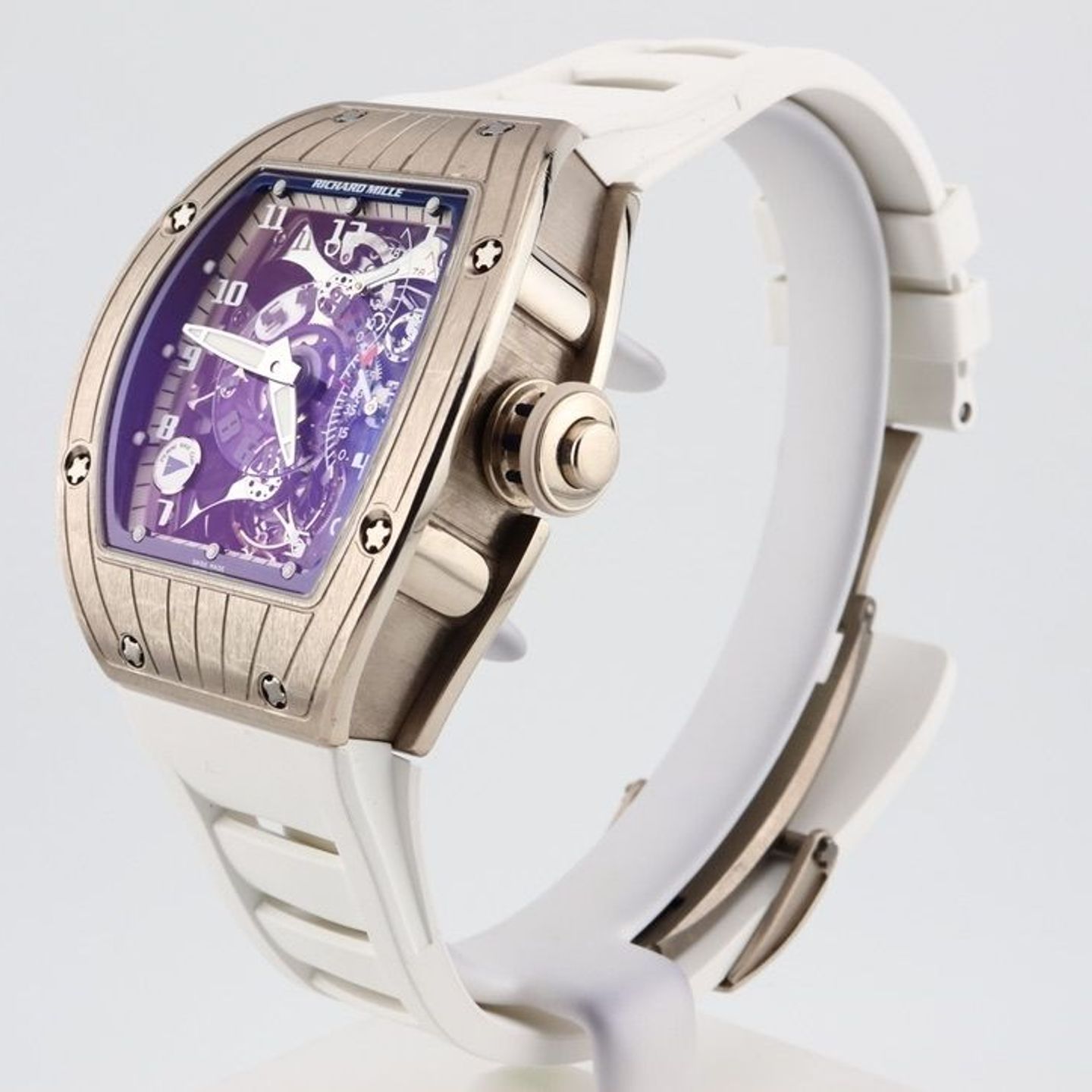 Richard Mille Unknown RM015 (2013) - Transparant wijzerplaat 40mm Witgoud (2/8)