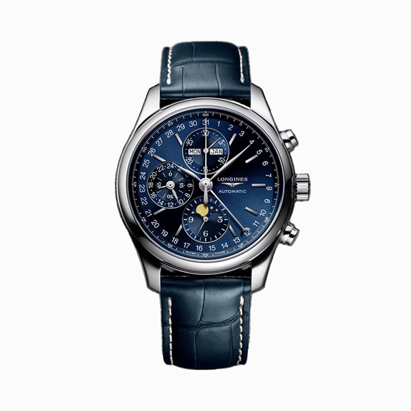Longines Master Collection L2.773.4.92.0 (2025) - Blauw wijzerplaat 42mm Staal (1/1)