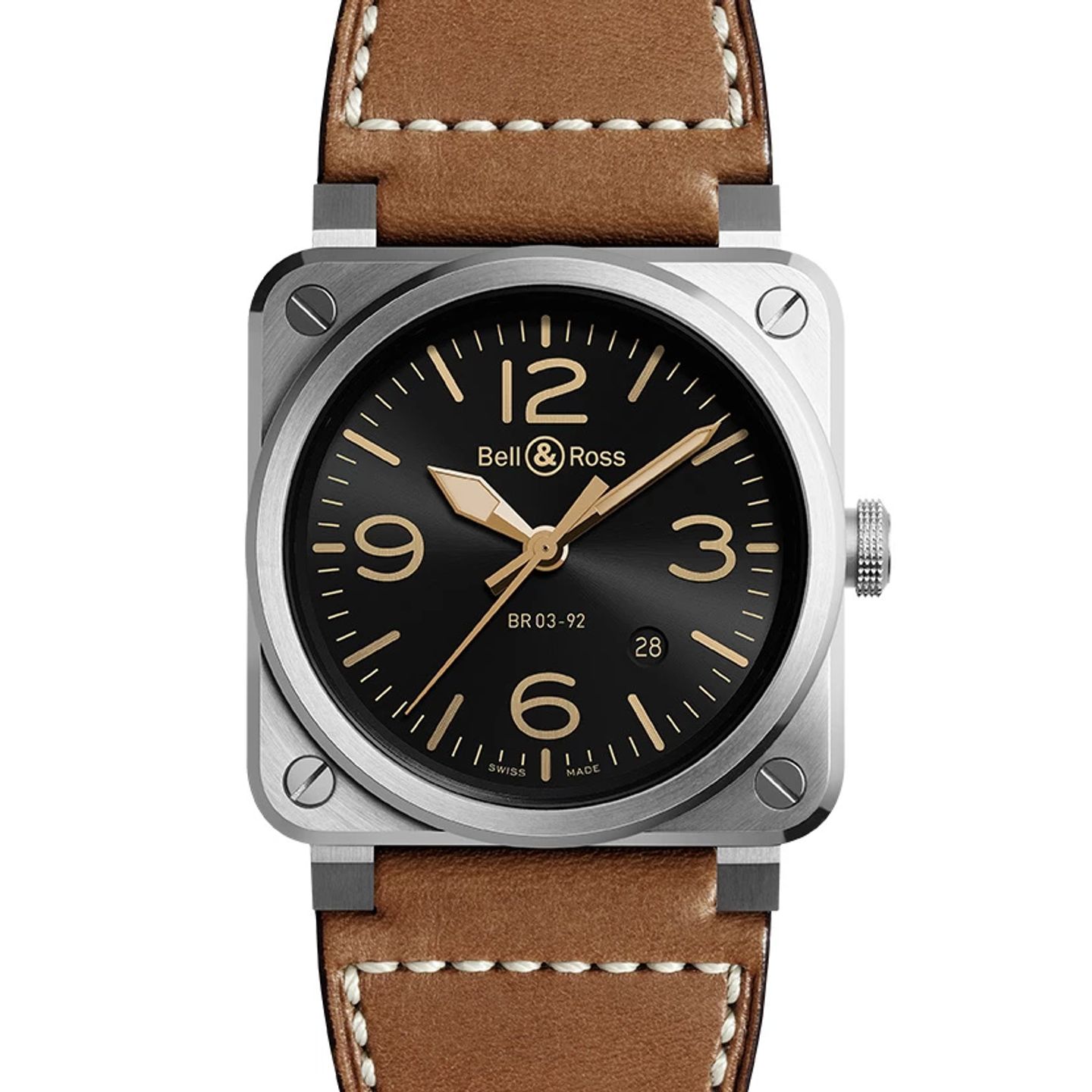 Bell & Ross BR 03-92 Steel BR0392-GH-ST/SCA - (2/3)