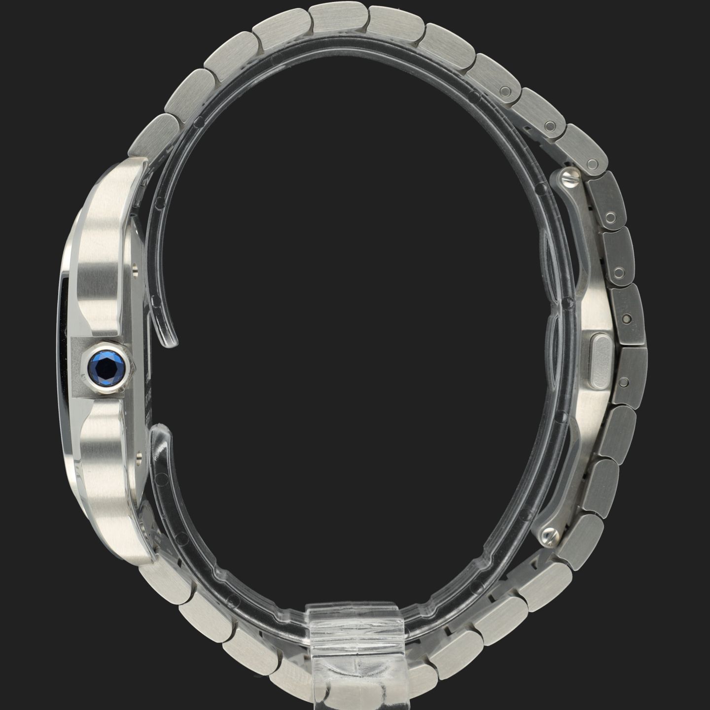 Cartier Santos WSSA0029 (2025) - Zilver wijzerplaat 35mm Staal (7/8)