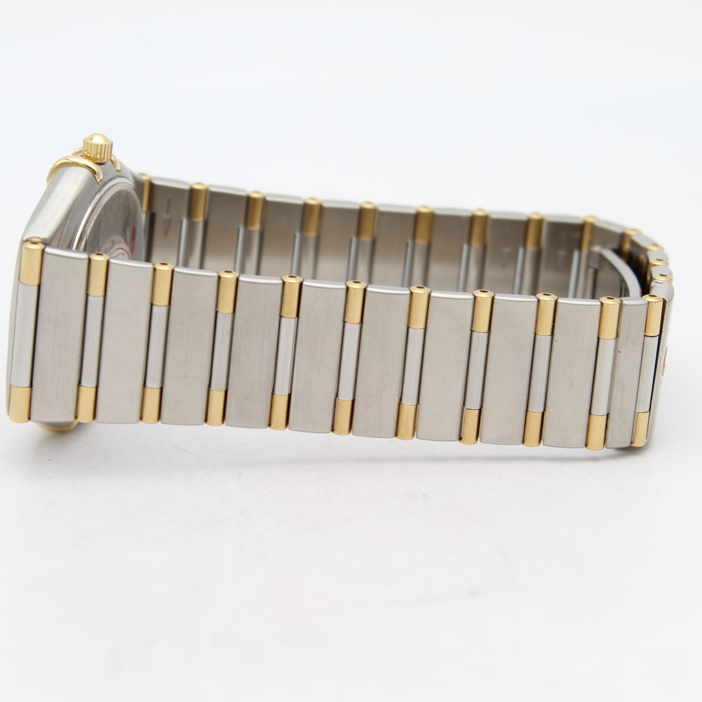 Omega Constellation 1312.1 (2000) - Champagne dial 33 mm Gold/Steel case (5/8)