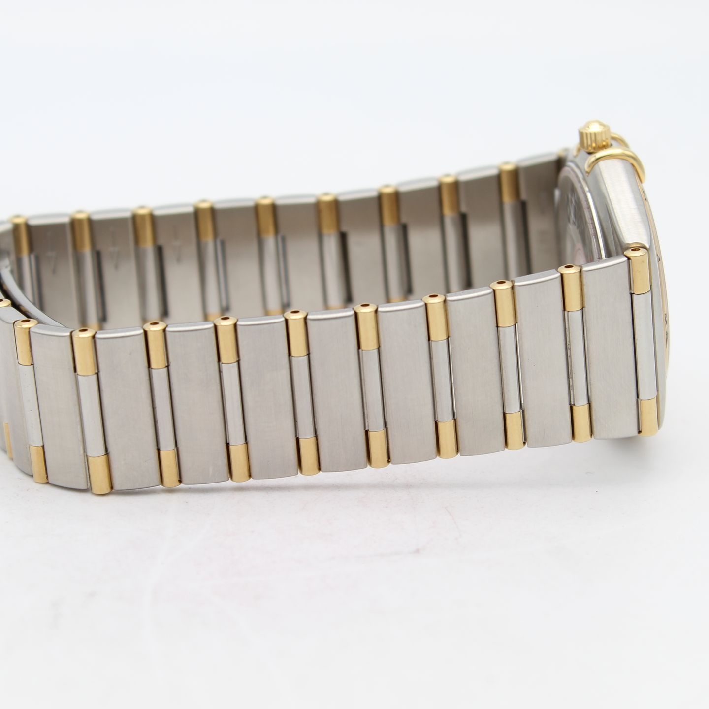 Omega Constellation 1312.1 (2000) - Champagne dial 33 mm Gold/Steel case (6/8)