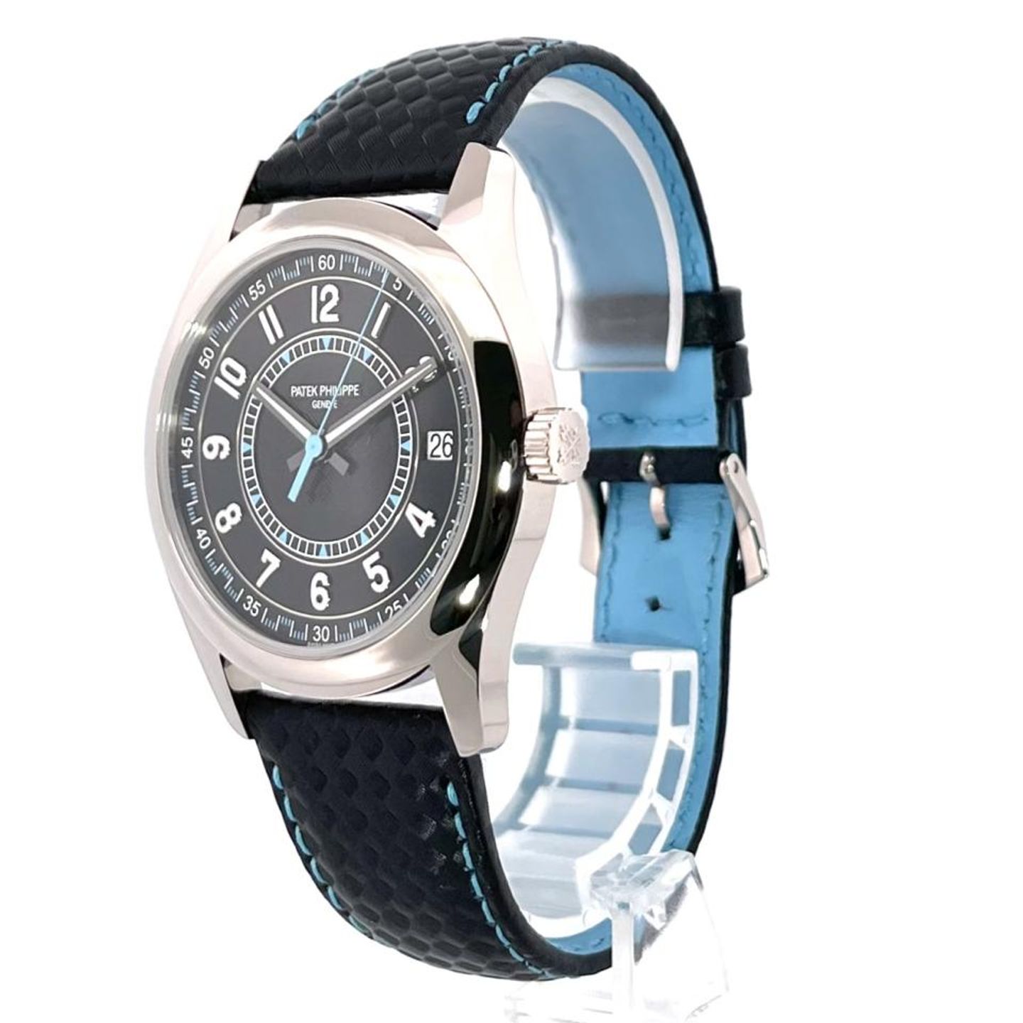 Patek Philippe Calatrava 6007G-011 (2023) - Black dial 40 mm White Gold case (4/8)