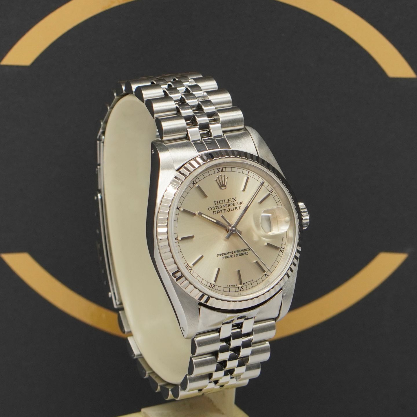 Rolex Datejust 36 16234 (1991) - Silver dial 36 mm Steel case (2/7)