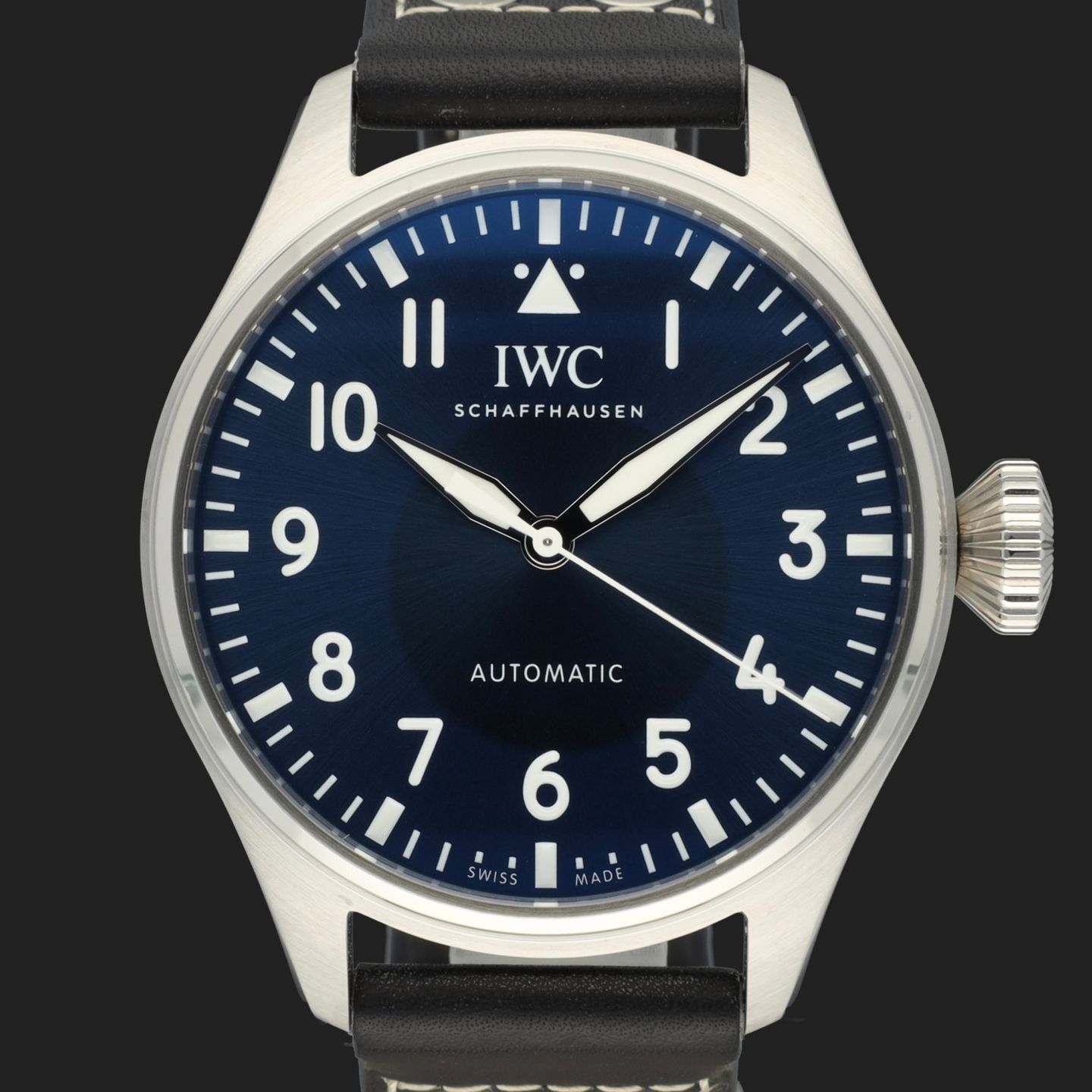 IWC Big Pilot IW329303 (2025) - Blauw wijzerplaat 43mm Staal (3/8)