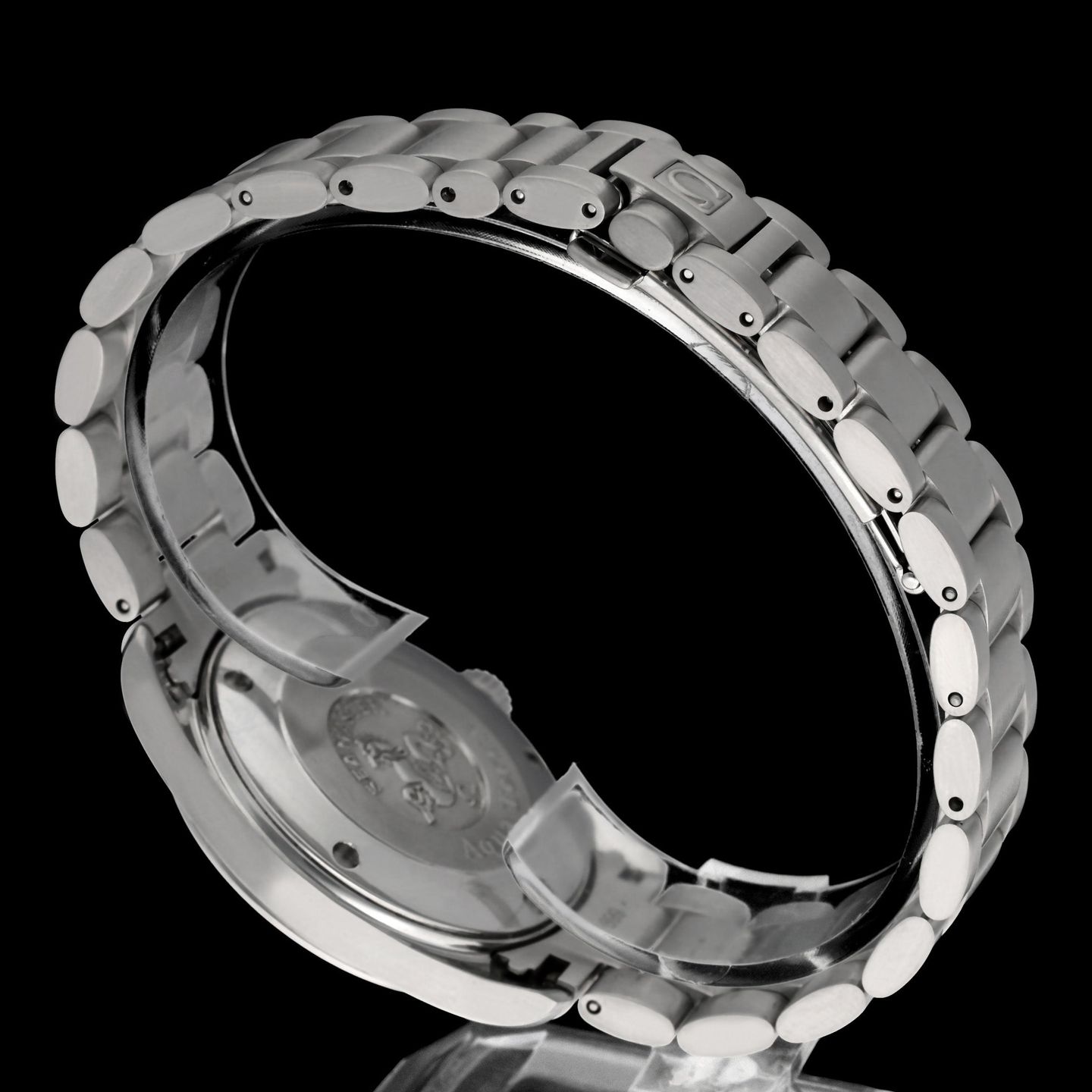 Omega Seamaster Aqua Terra 2518.50.00 (2006) - Black dial 36 mm Steel case (8/8)