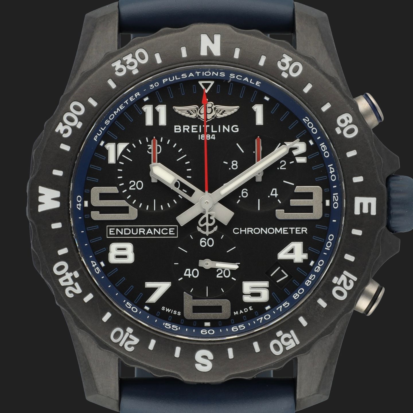 Breitling Endurance Pro X82310D51B1S1 (2024) - Zwart wijzerplaat 44mm Plastic (2/8)