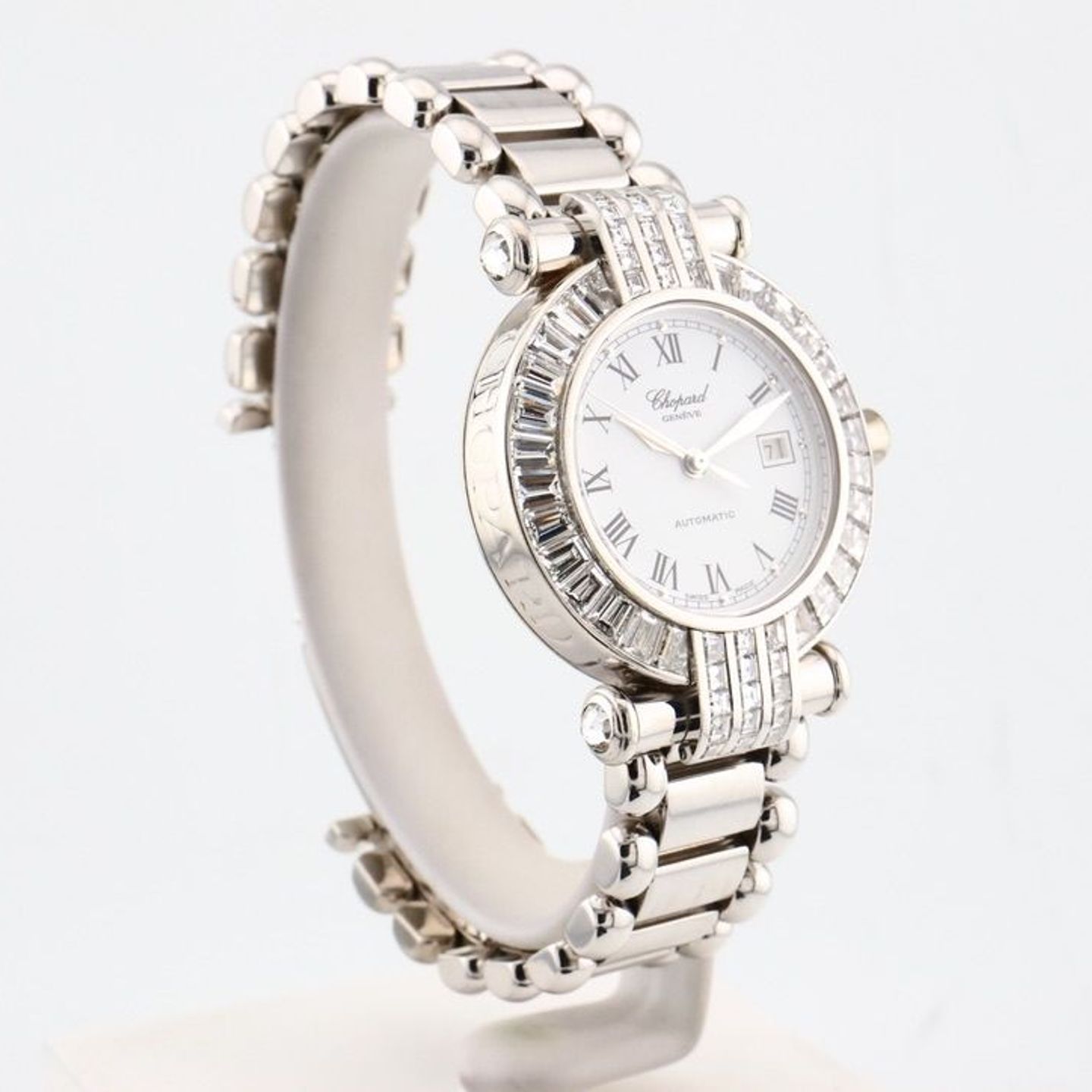 Chopard Imperiale 38/3283420 (Unknown (random serial)) - White dial 32 mm White Gold case (8/8)