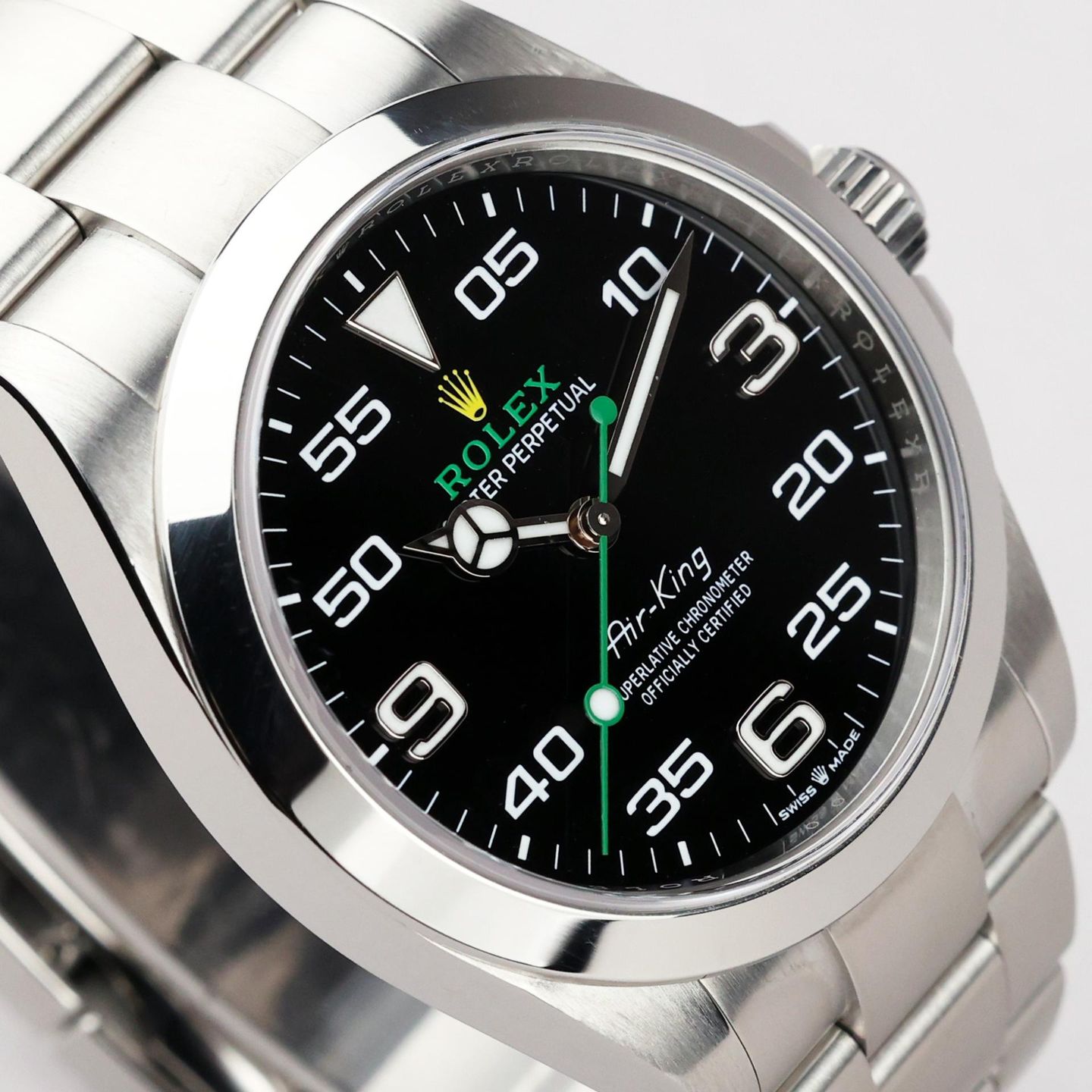 Rolex Air-King 126900 (2022) - 40mm Staal (4/7)