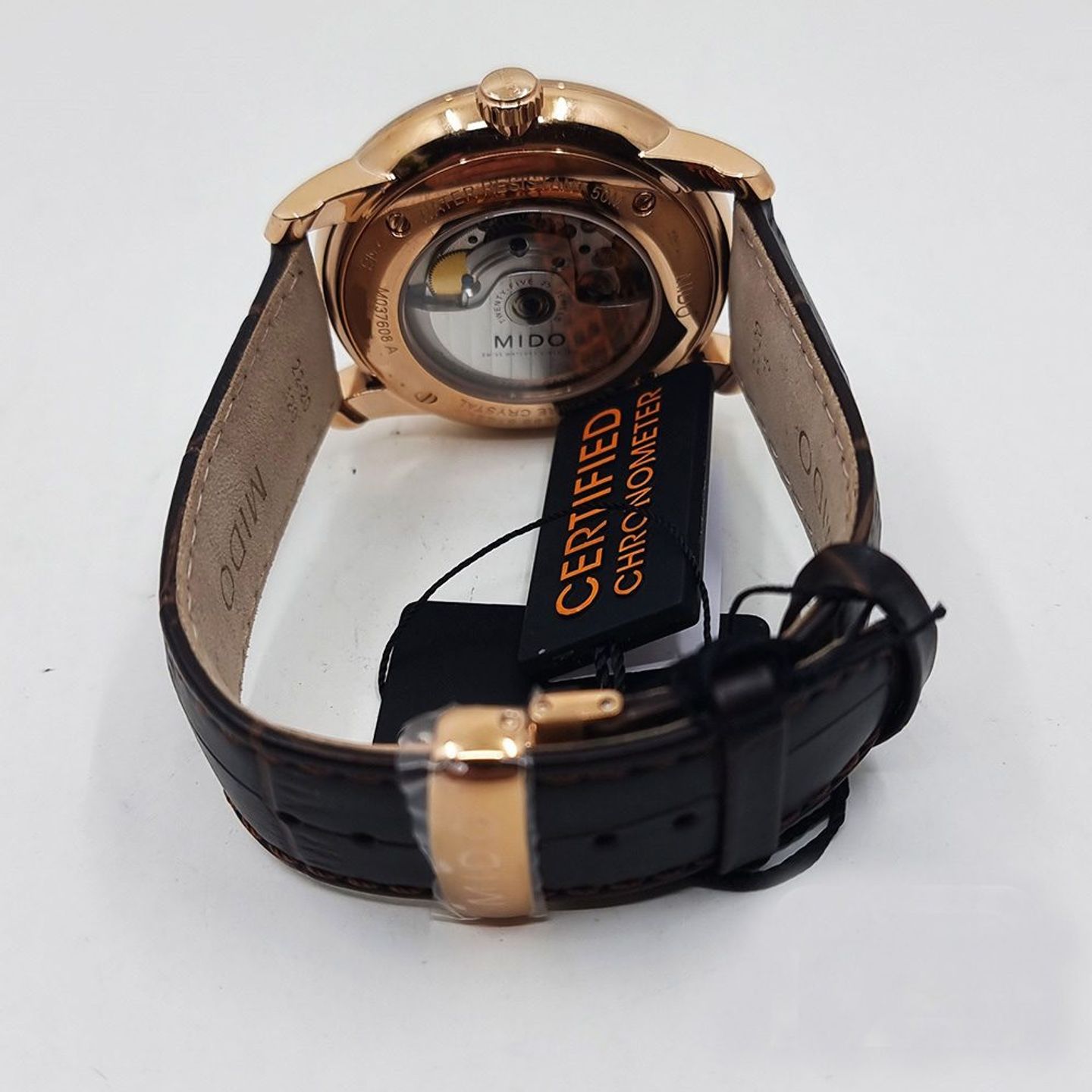 Mido Baroncelli M037.608.36.062.00 (2025) - Grey dial 42 mm Steel case (6/8)