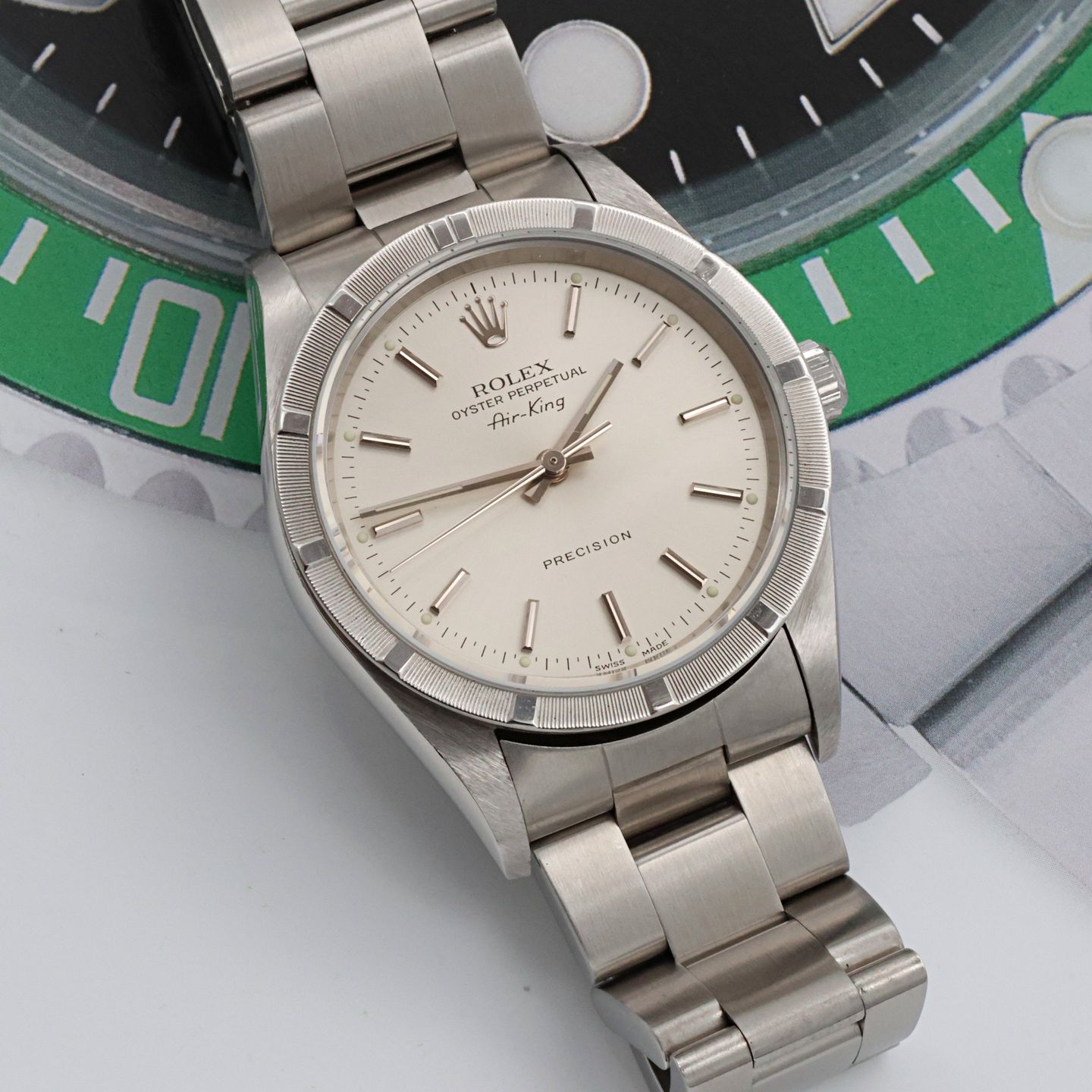 Rolex Air-King 14010M - (7/8)