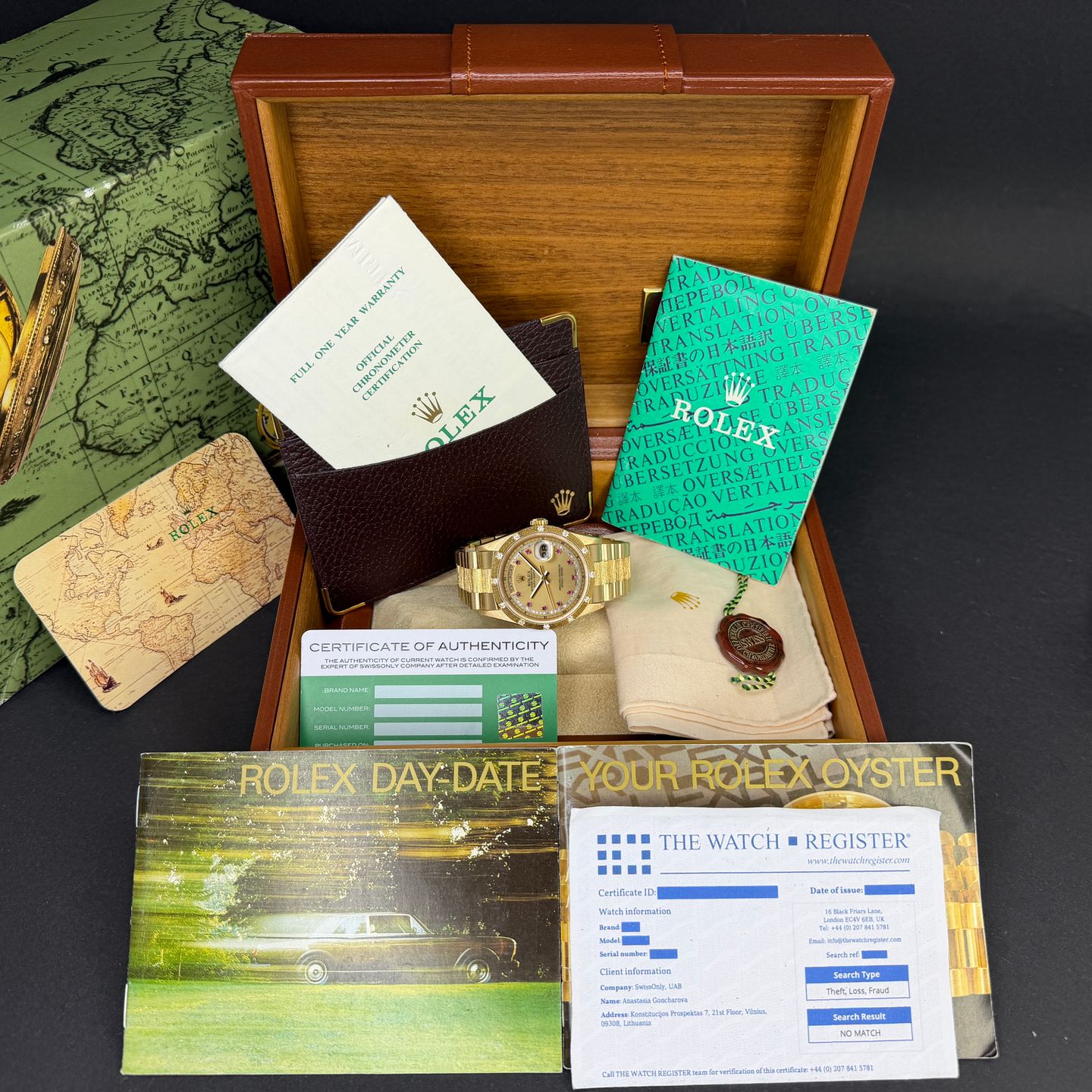 Rolex Day-Date 36 18308 (1991) - Champagne dial 36 mm Yellow Gold case (4/8)