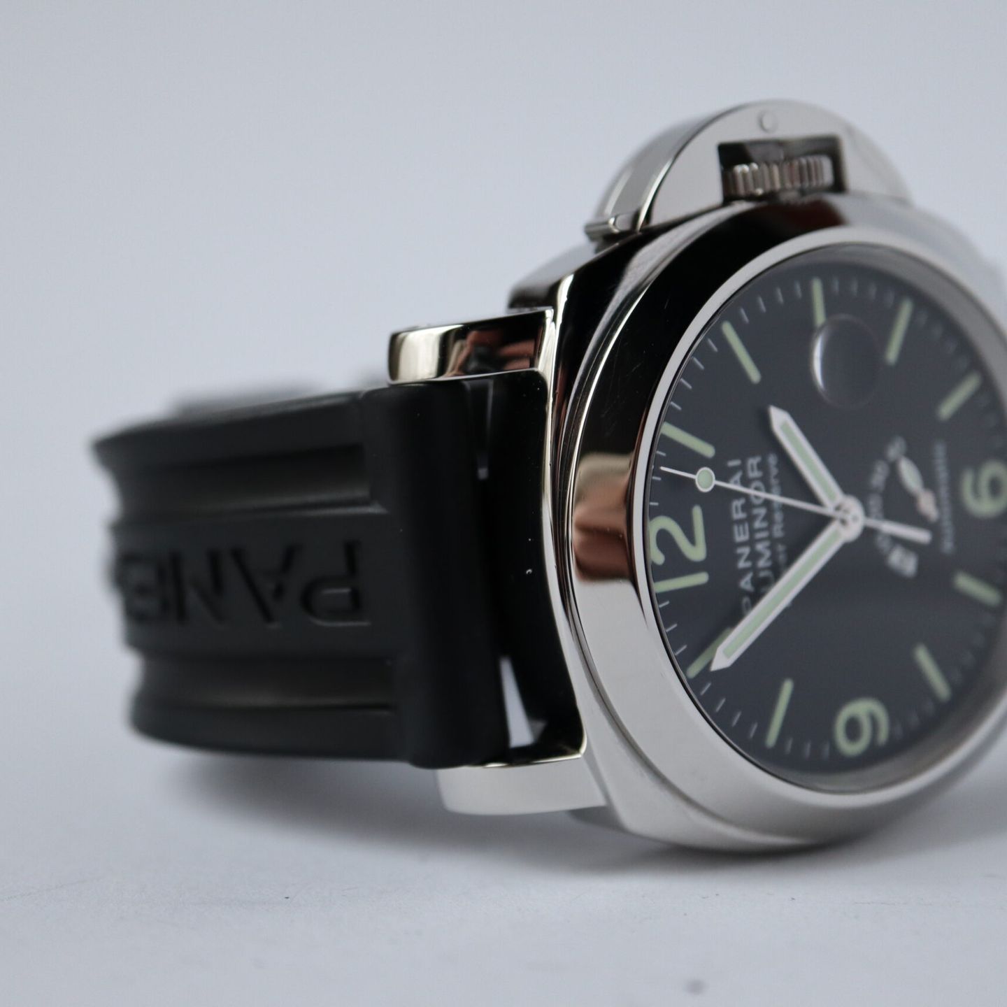 Panerai Luminor Power Reserve PAM00027 (2000) - Black dial 44 mm Steel case (6/8)