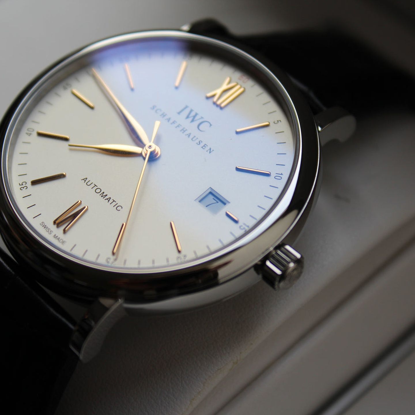 IWC Portofino Automatic IW356517 (2025) - Silver dial 40 mm Steel case (1/3)