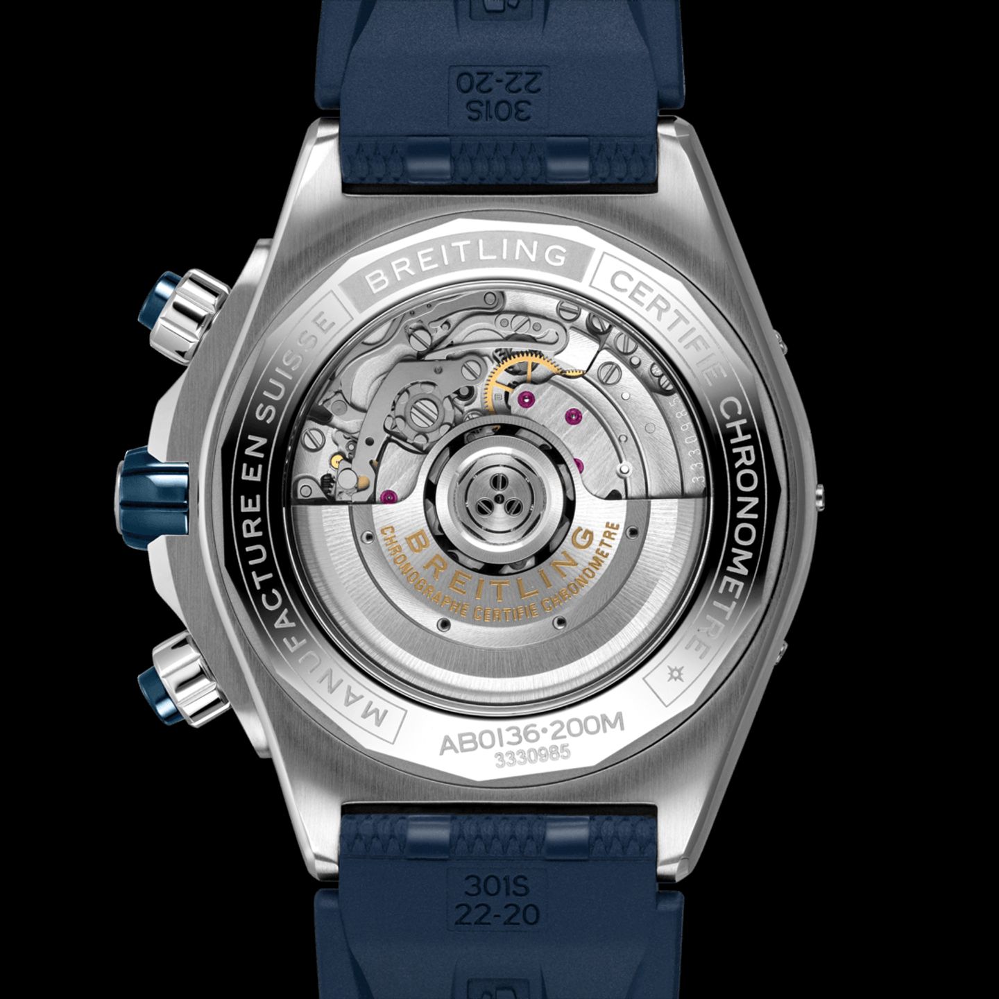 Breitling Chronomat AB0136161C1S1 (2024) - Blue dial 44 mm Steel case (4/5)