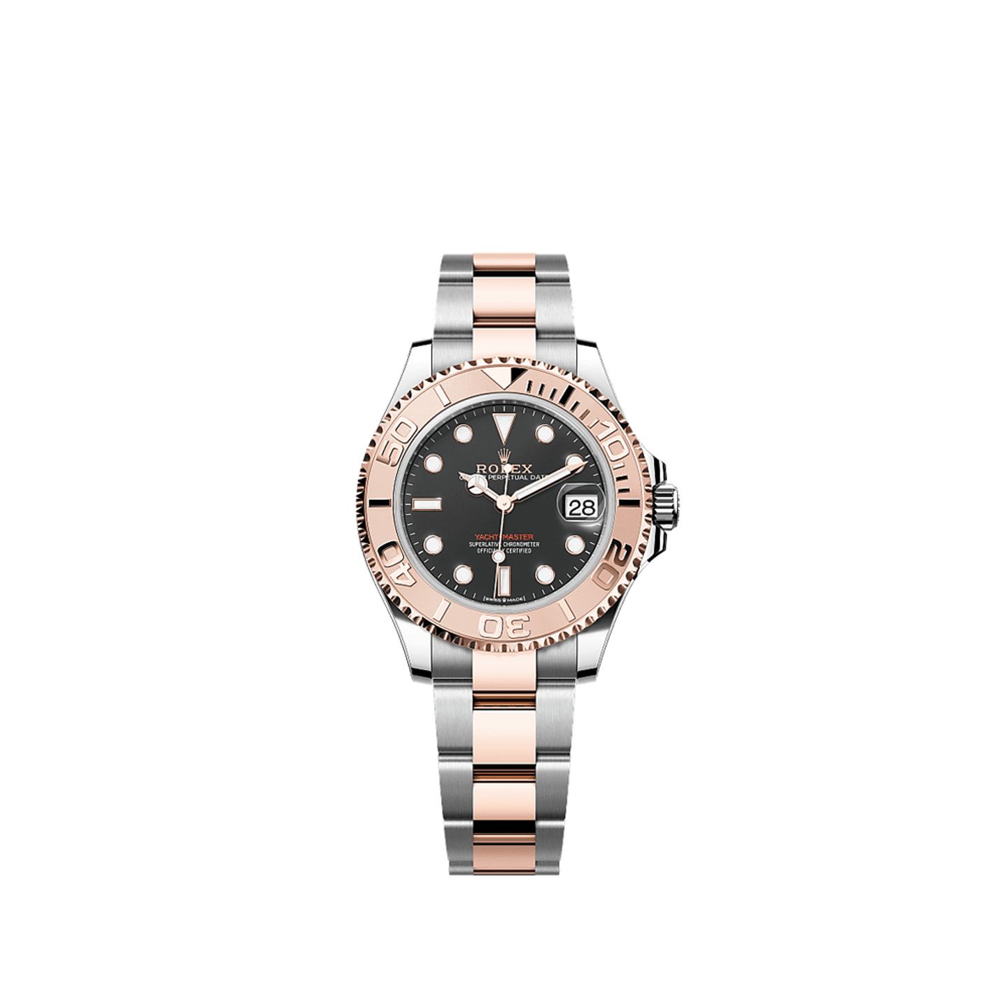 Rolex Yacht-Master 37 268621 (2025) - Black dial 37 mm Gold/Steel case (1/1)