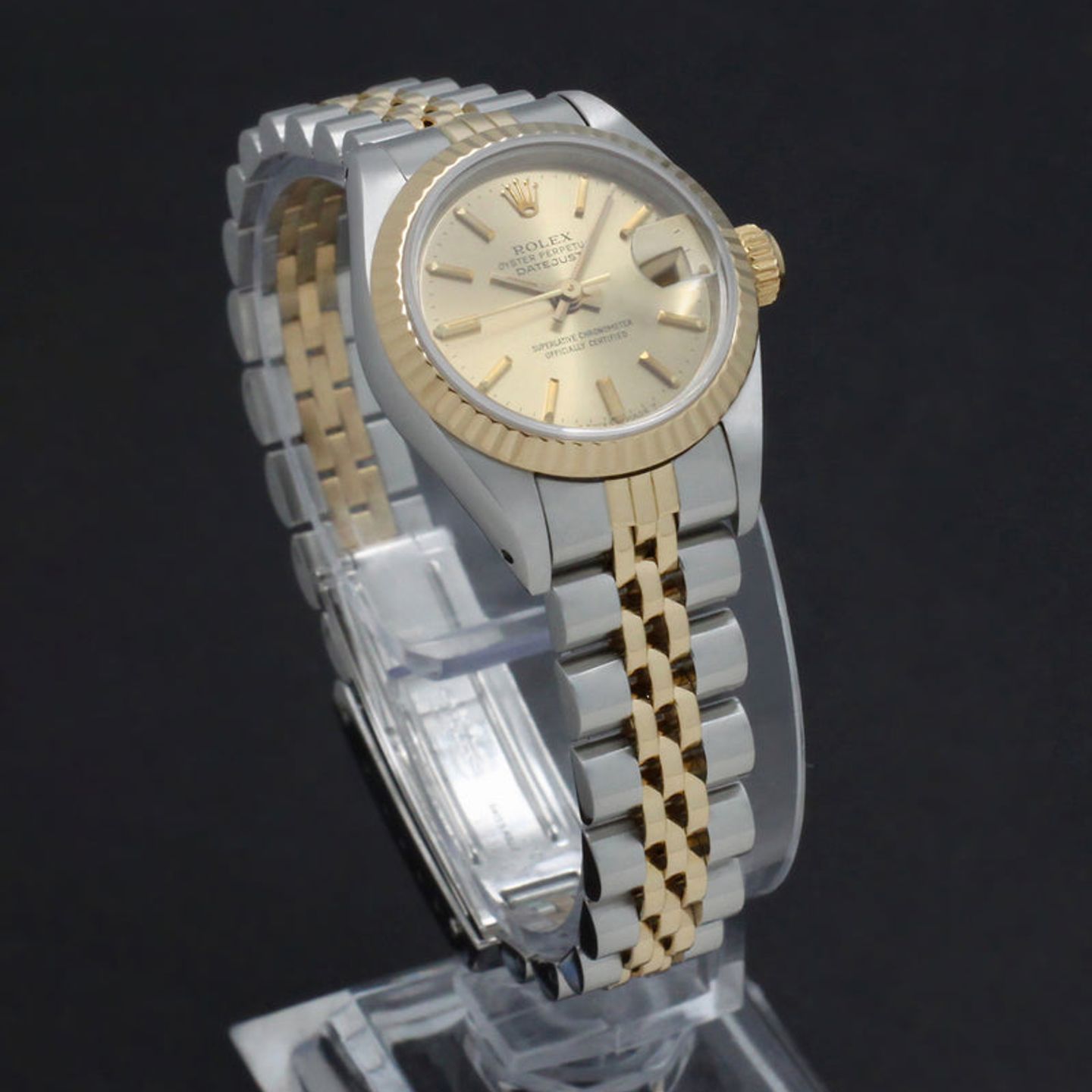 Rolex Lady-Datejust 69173 (1986) - Goud wijzerplaat 26mm Goud/Staal (6/7)