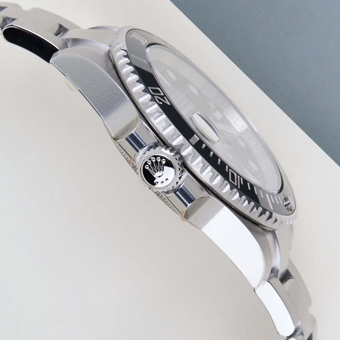 Rolex Submariner Date 116610LN (2018) - Zwart wijzerplaat 40mm Staal (8/8)