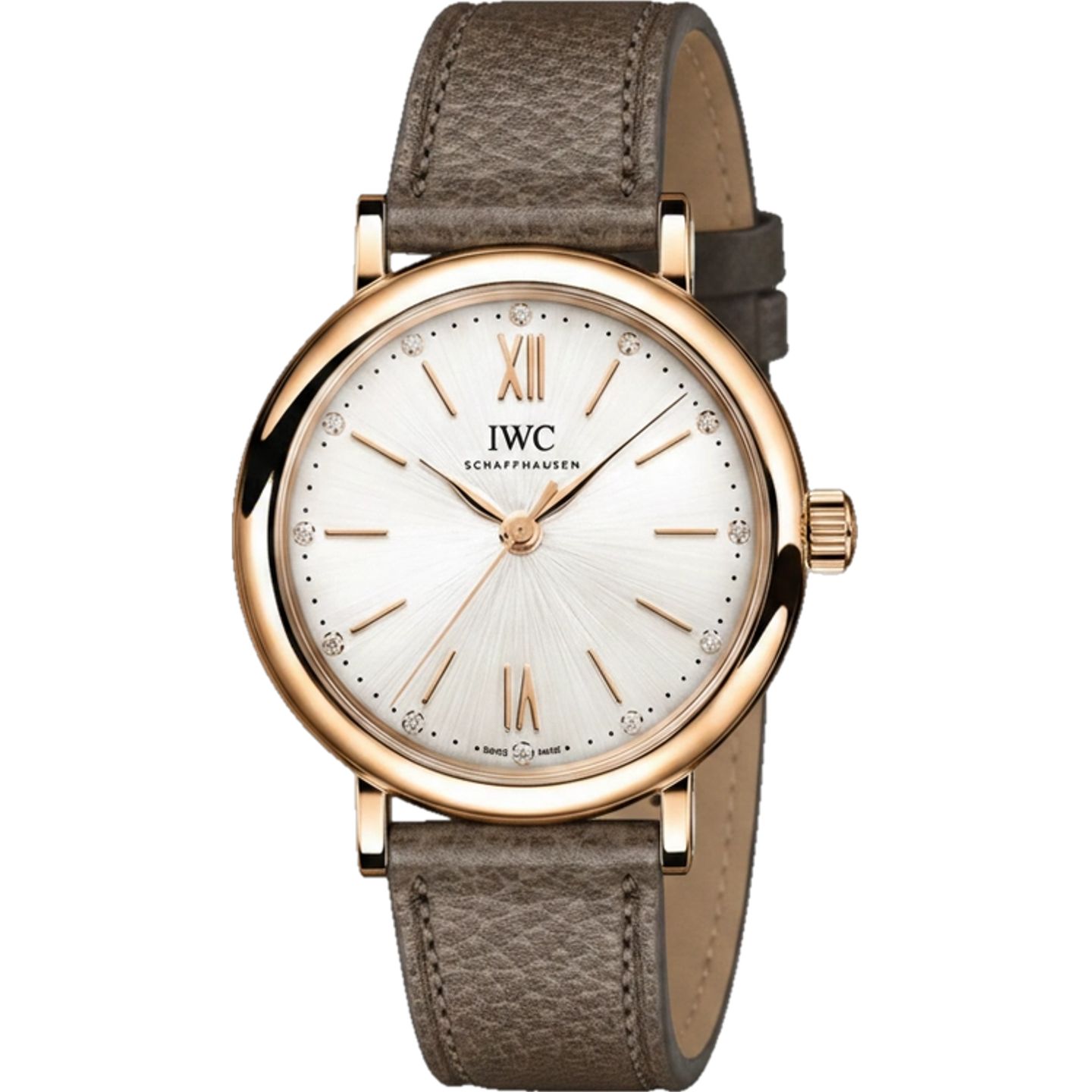 IWC Portofino Automatic IW357414 (2026) - Silver dial 34 mm Red Gold case (1/1)