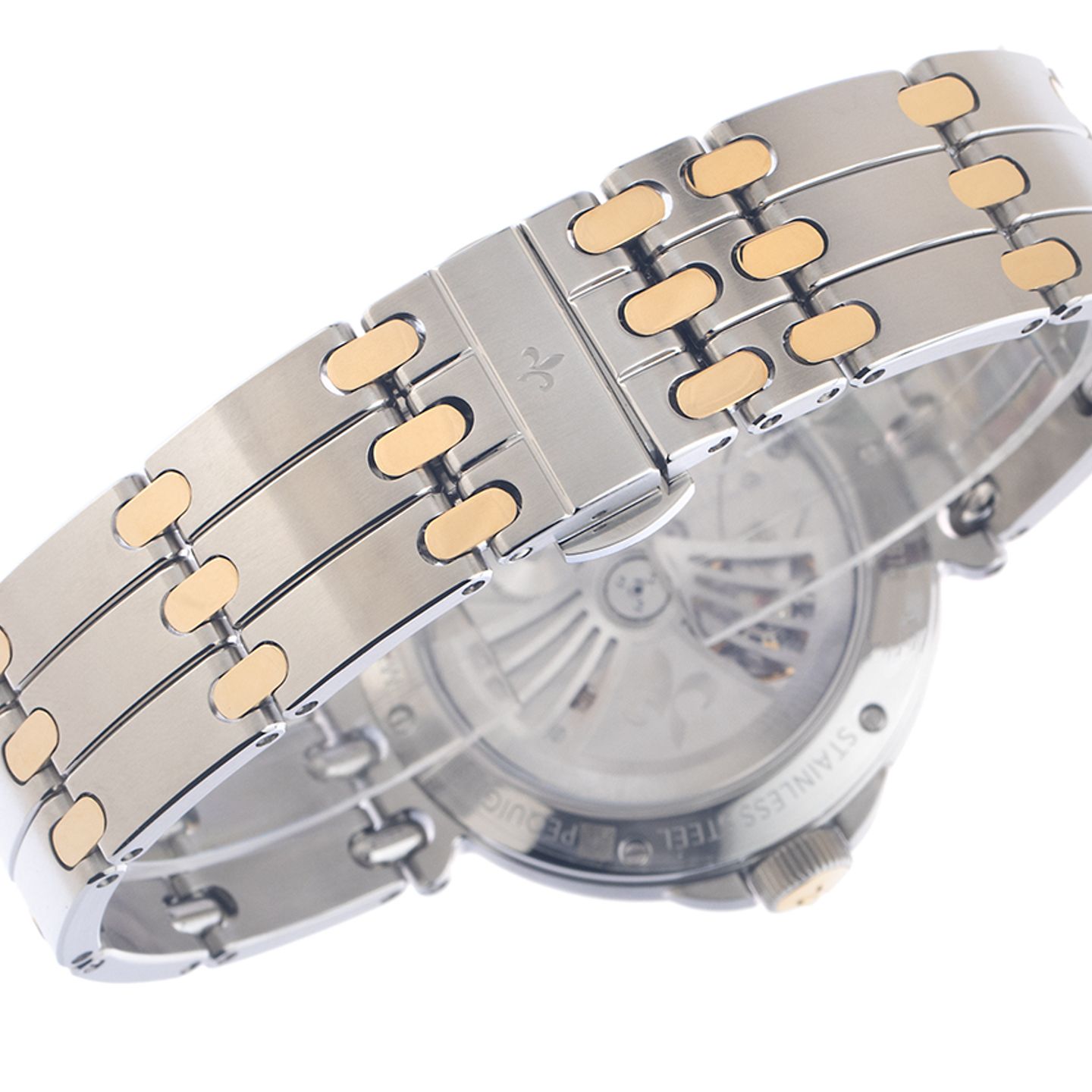 Pequignet Moorea 4241318  (Unknown (random serial)) - White dial Unknown Gold/Steel case (7/7)