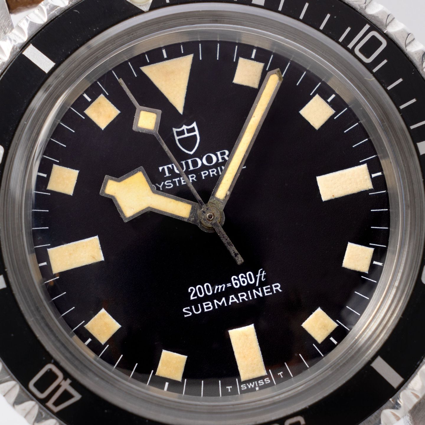 Tudor Submariner 9401/0 (1980) - Zwart wijzerplaat 40mm Staal (4/8)