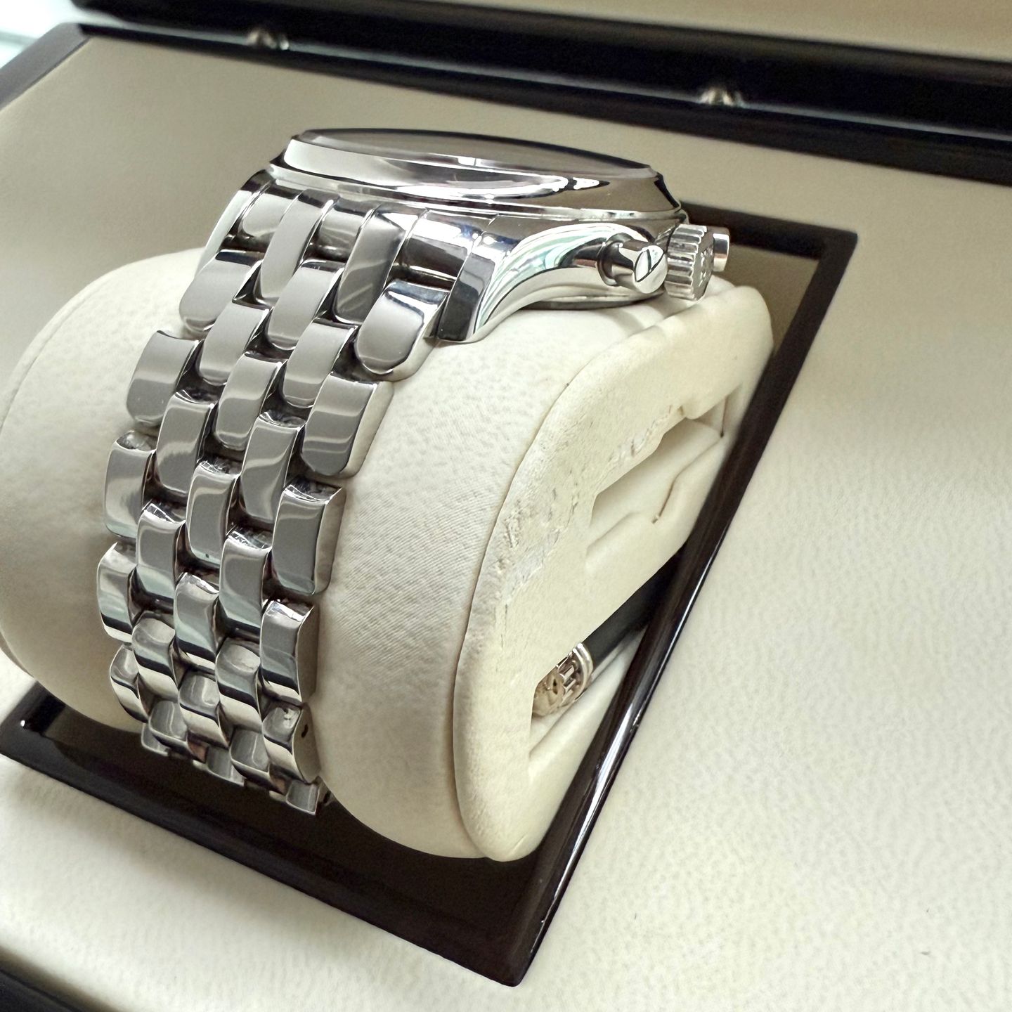 Patek Philippe Annual Calendar Chronograph 5960/1A-001 (2015) - Silver dial 41 mm Steel case (4/6)