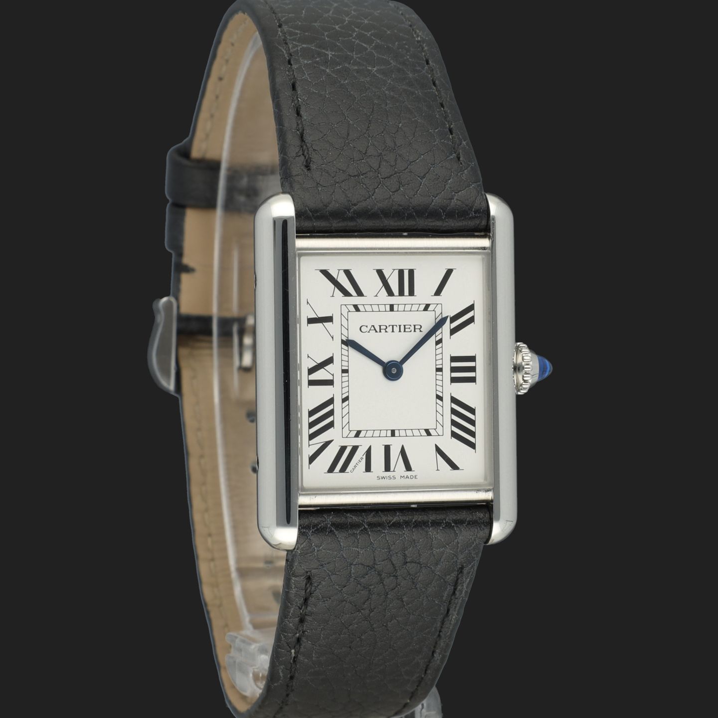 Cartier Tank WSTA0041 (2022) - Wit wijzerplaat 34mm Staal (4/8)